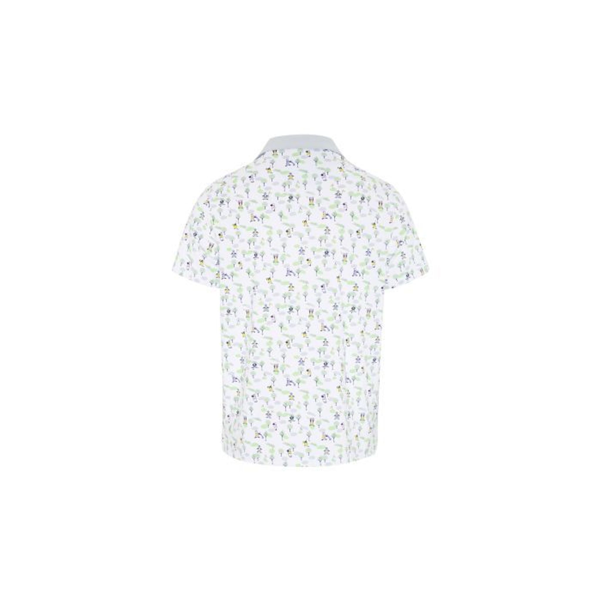 Originálny Penguin Pete 'N The Course Colour Block Print Polo Pánske