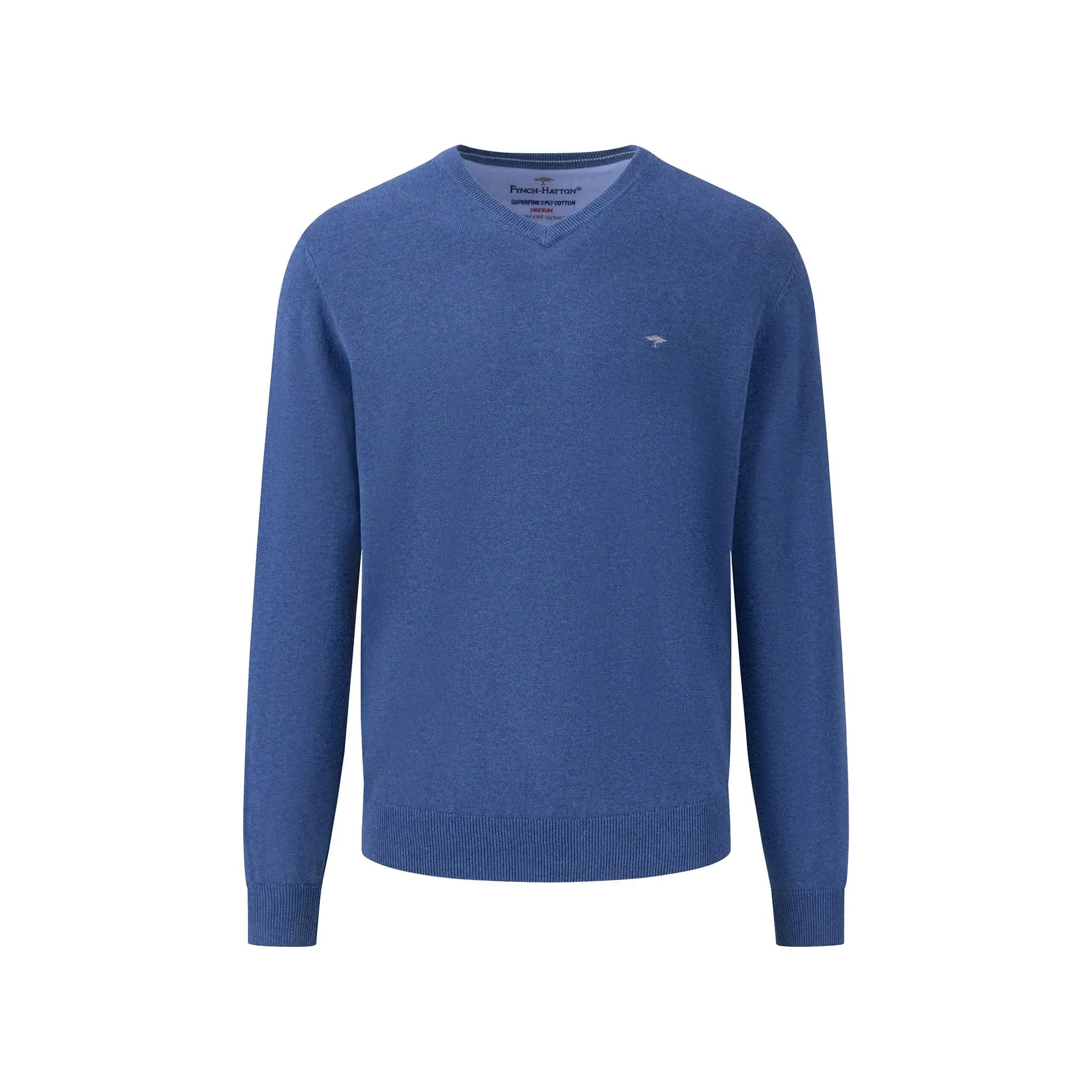 Fynch Hatton V-Neck Pullover Herren