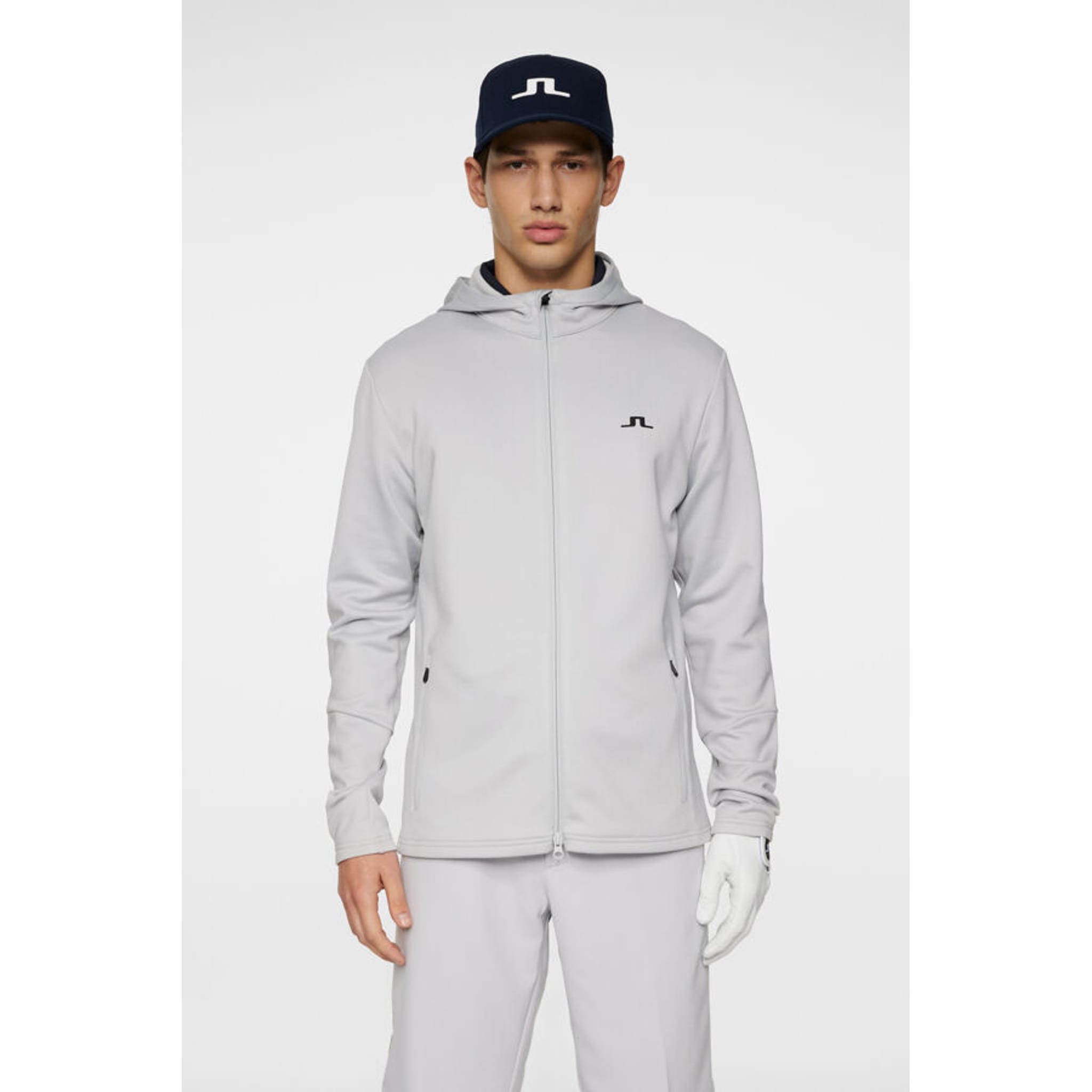 J. Lindeberg Aerial Full Zip Hood Herren