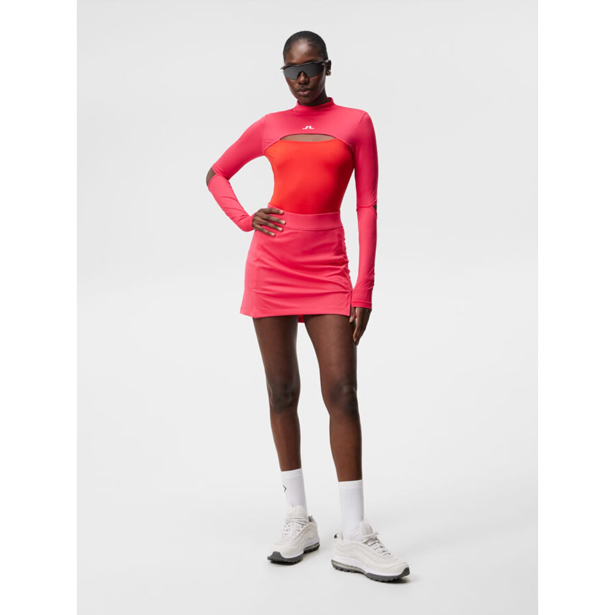 J. Lindeberg Amelie Mid Skirt Damen Azalea Damen
