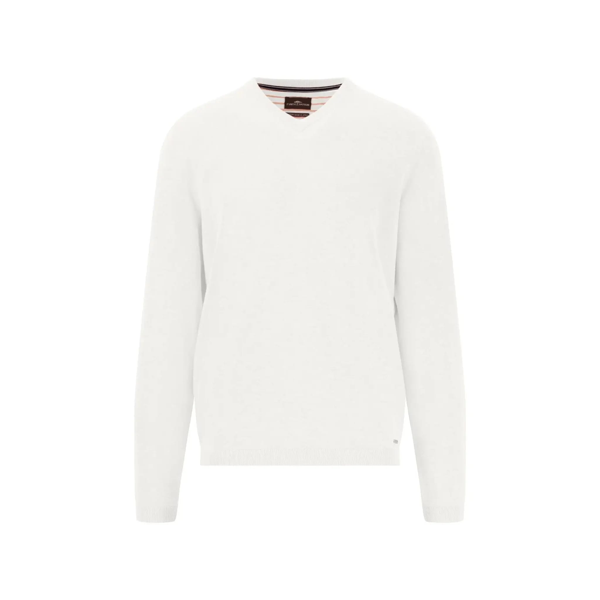 Fynch Hatton Air Cotton V-Neck Herren