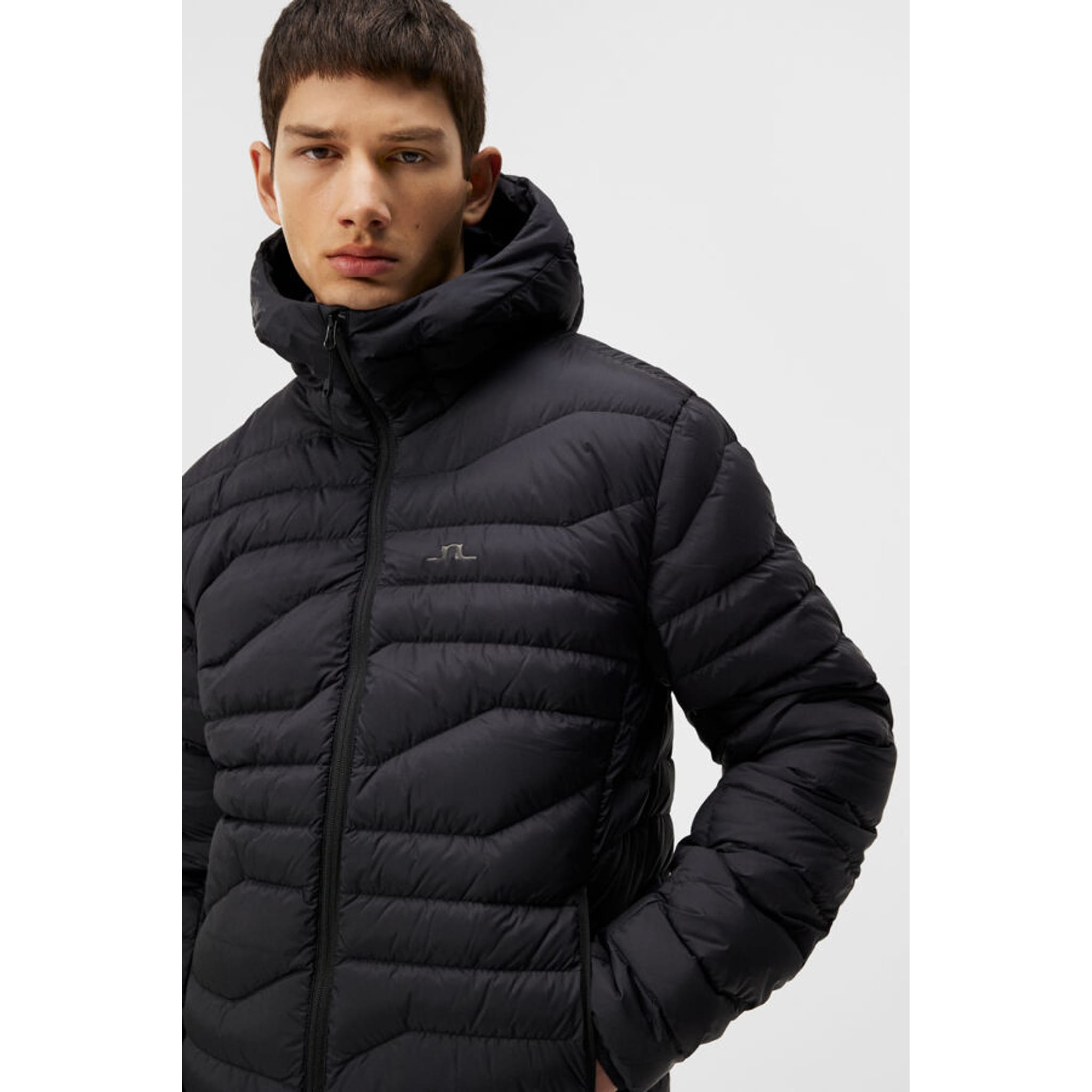 J. Lindeberg Cliff Light Down Hood Herren