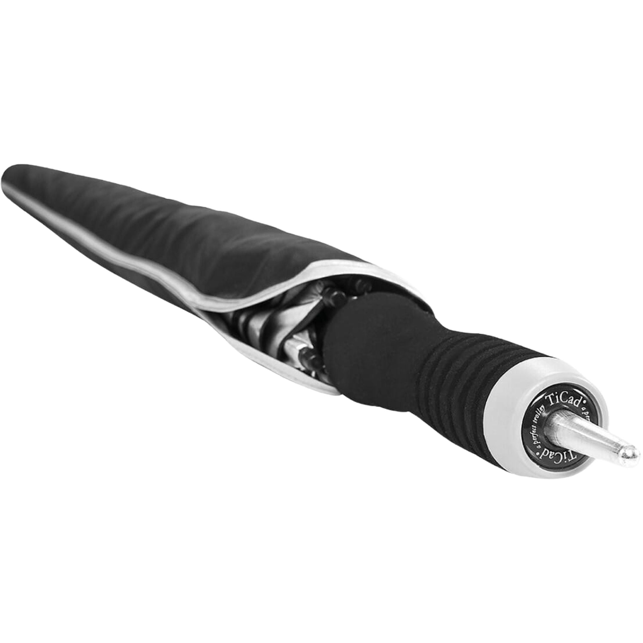TiCad Regenschirm Silber Windbuster