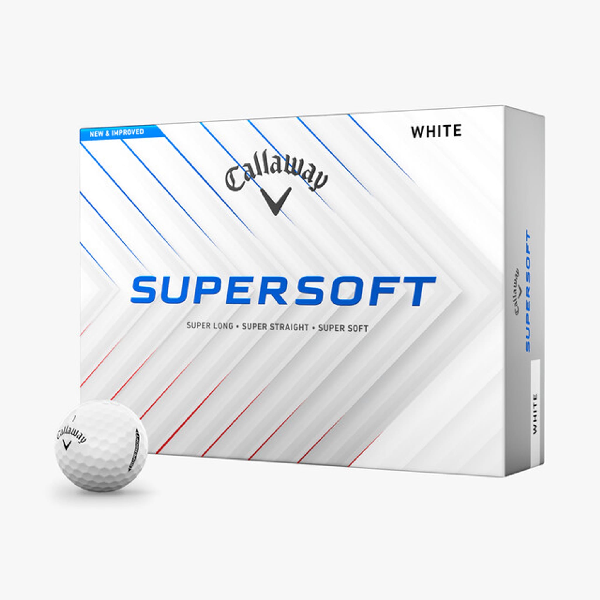 Callaway Supersoft 25 Splatter Golfbälle