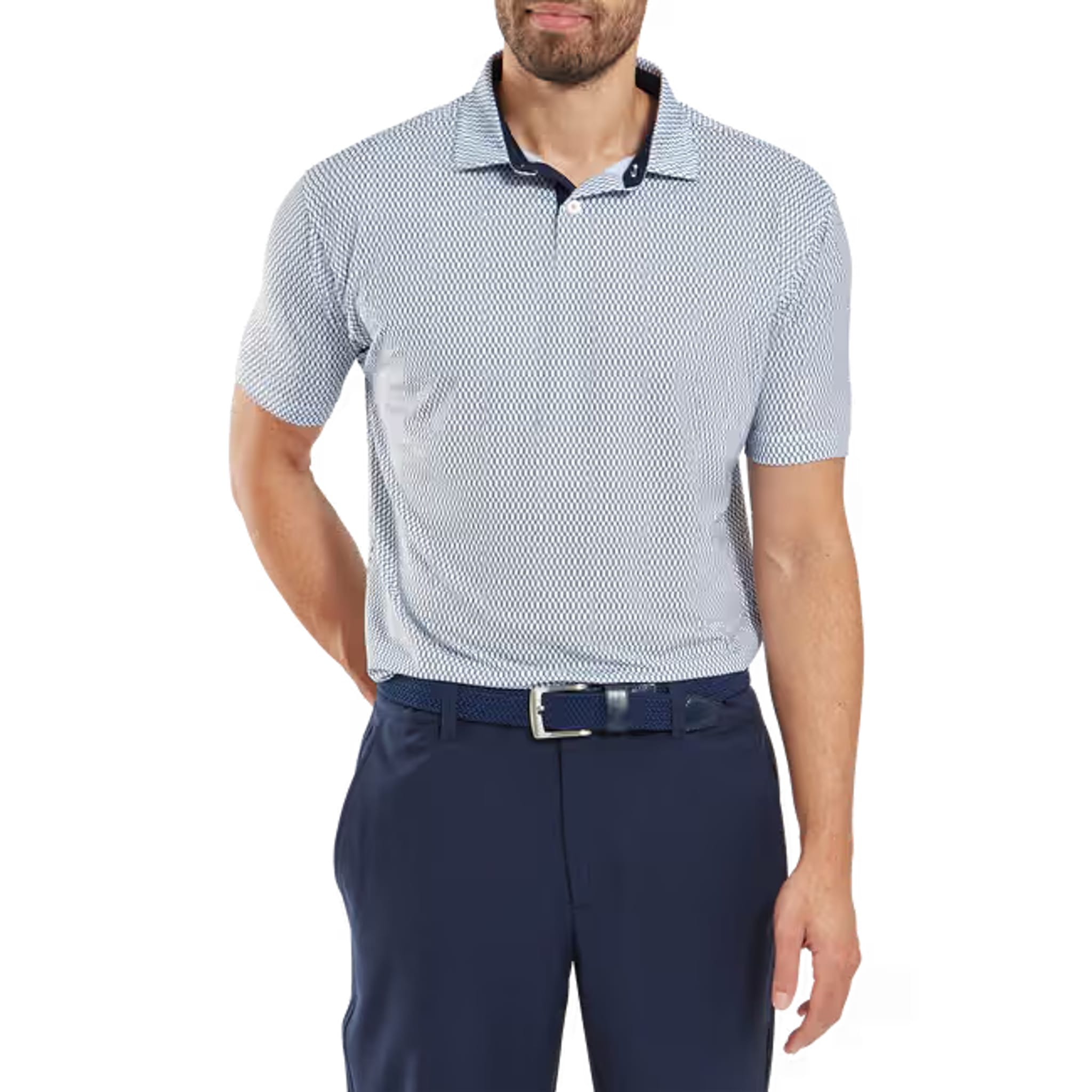 Footjoy Irongate Print Polo Herren