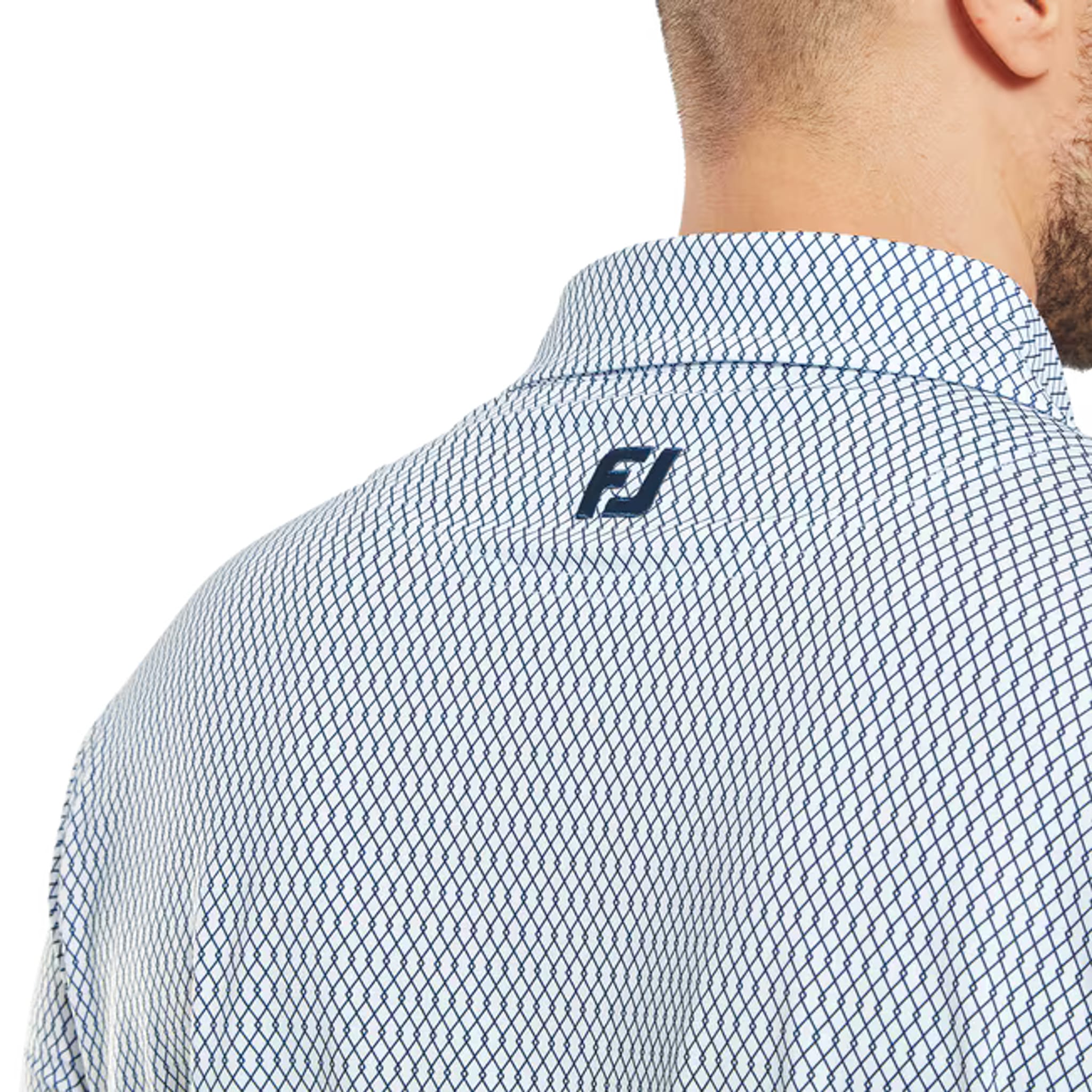Footjoy Irongate Print Polo Herren