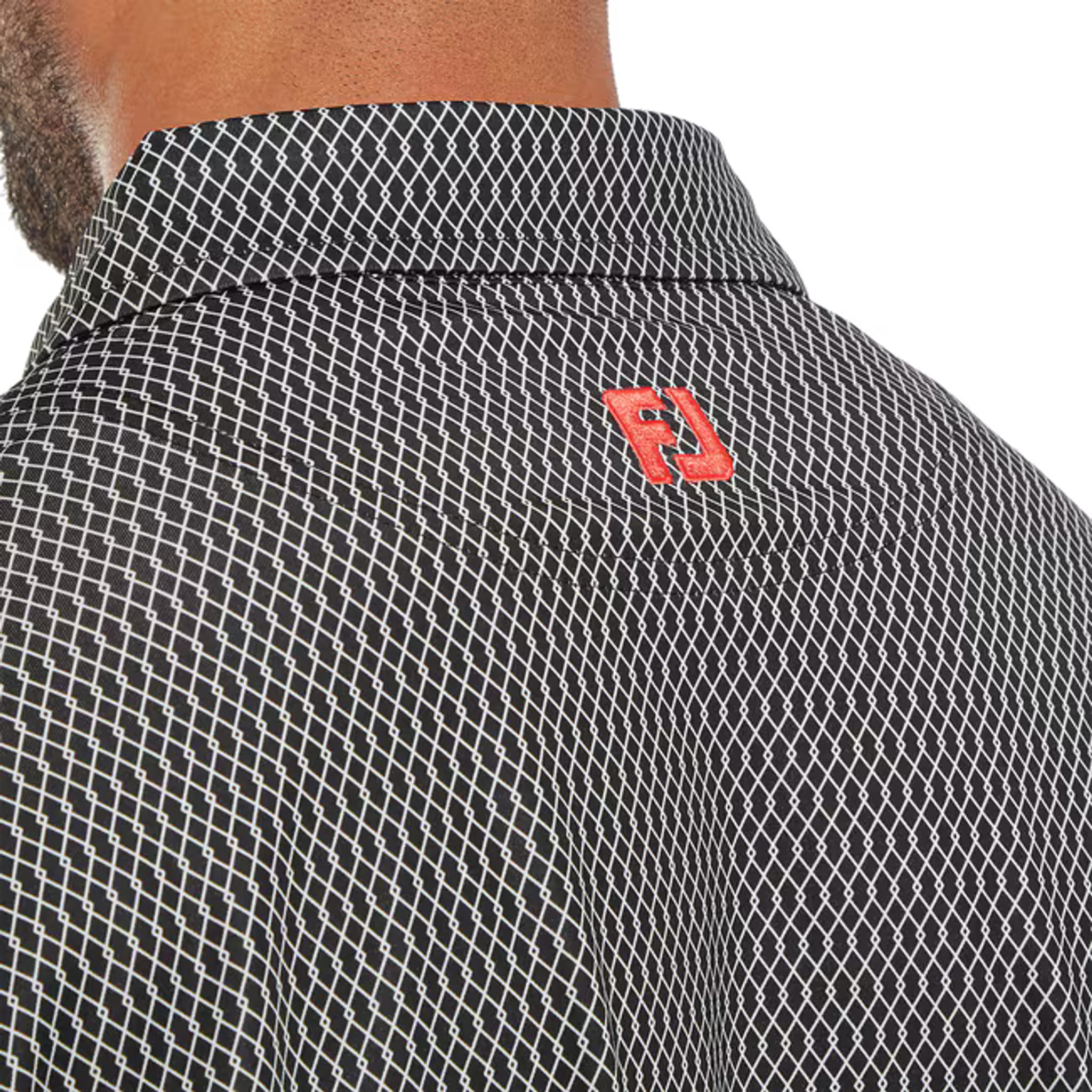 Footjoy Irongate Print Polo Herren