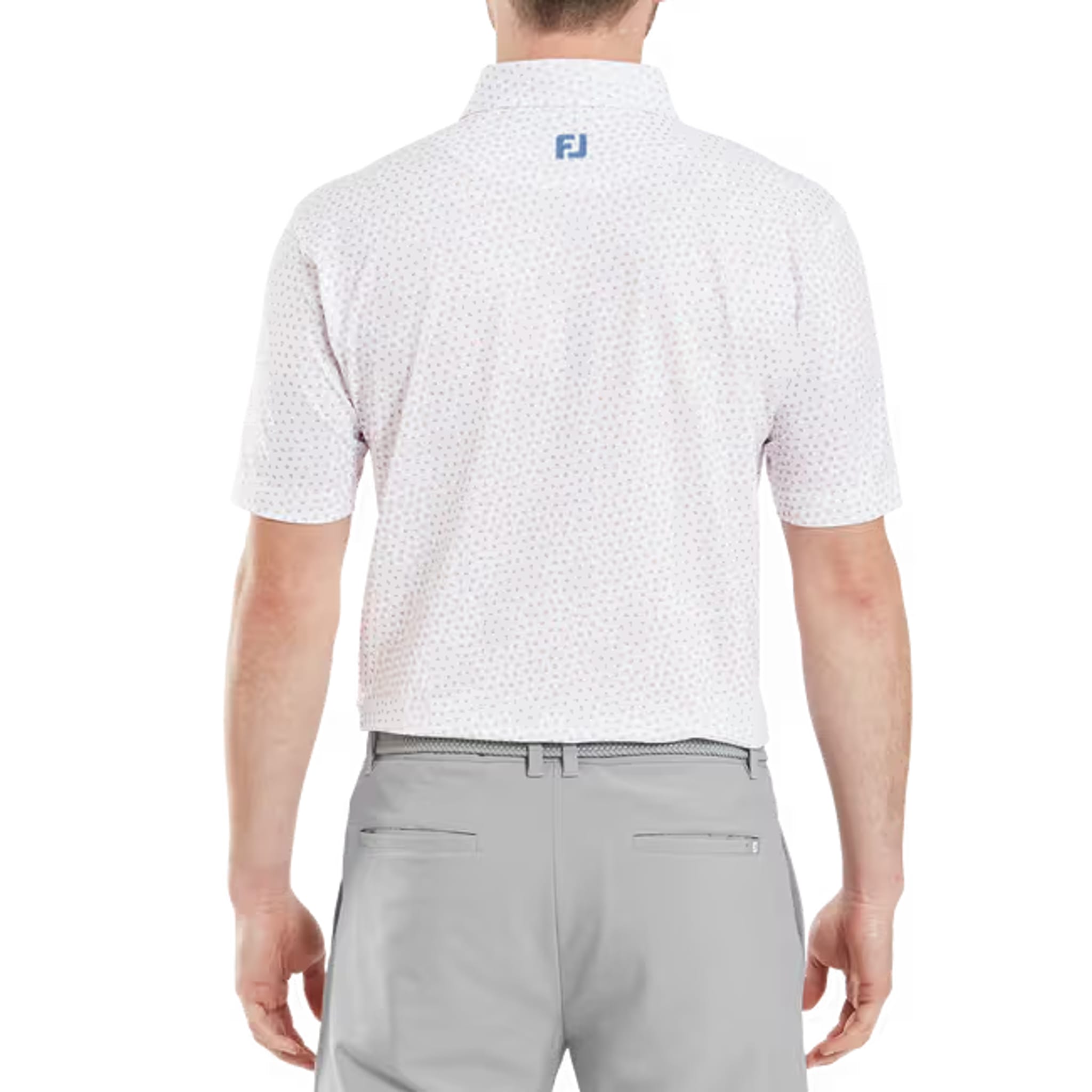 Footjoy Bounce Print Pique Herren