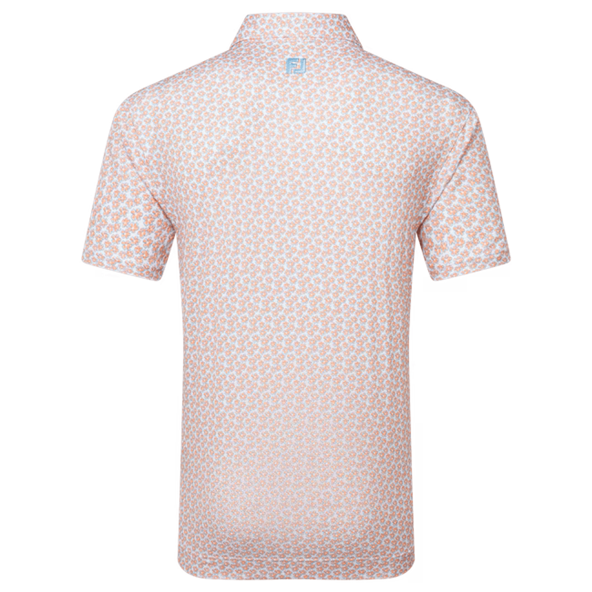 Footjoy Floral Sketch Print Polo Herren