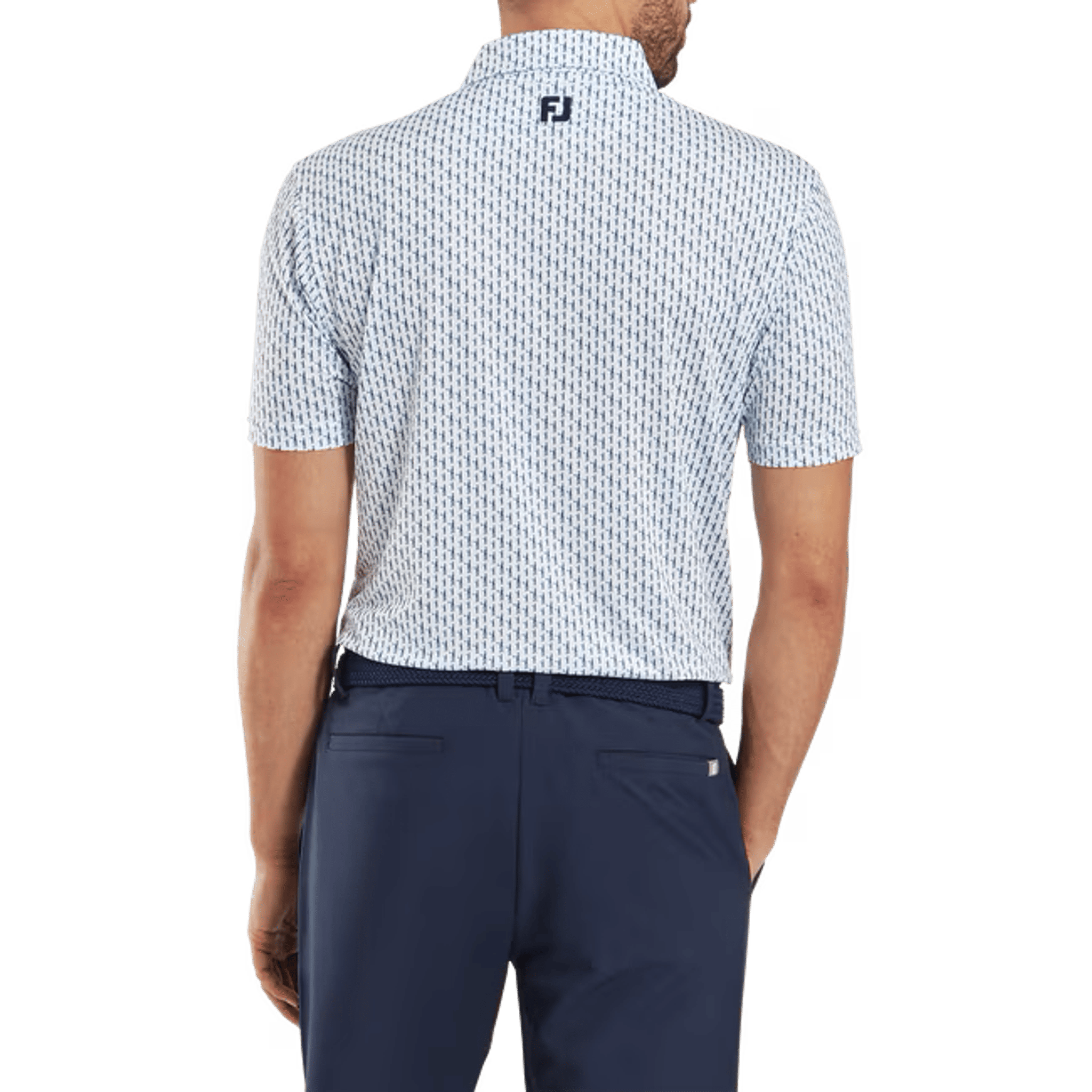 Footjoy Figure Print Polo Herren