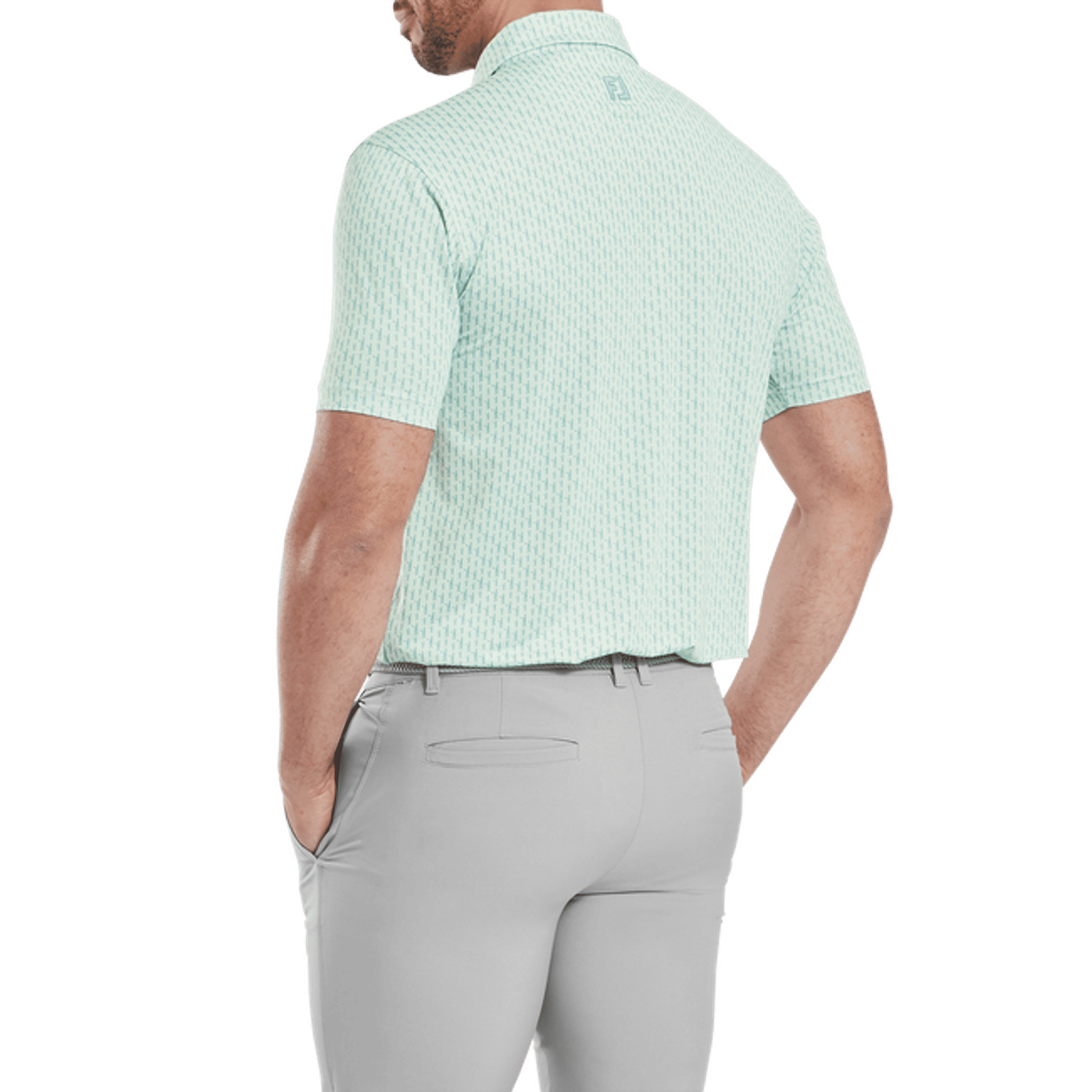 Footjoy Figure Print Polo Herren