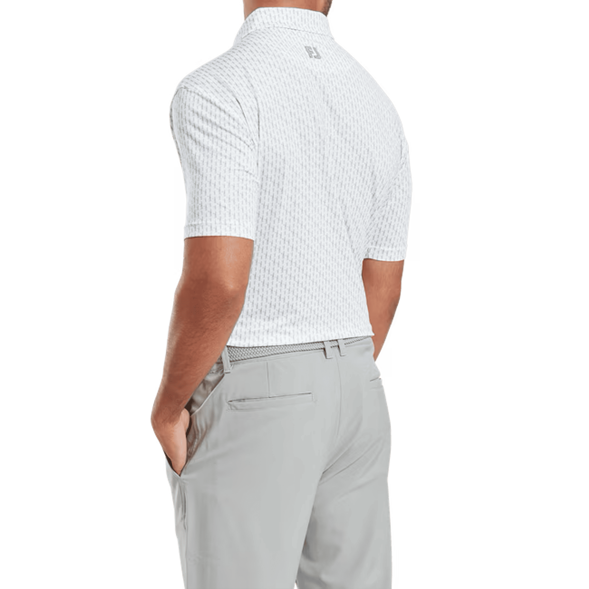 Footjoy Figure Print Polo Herren