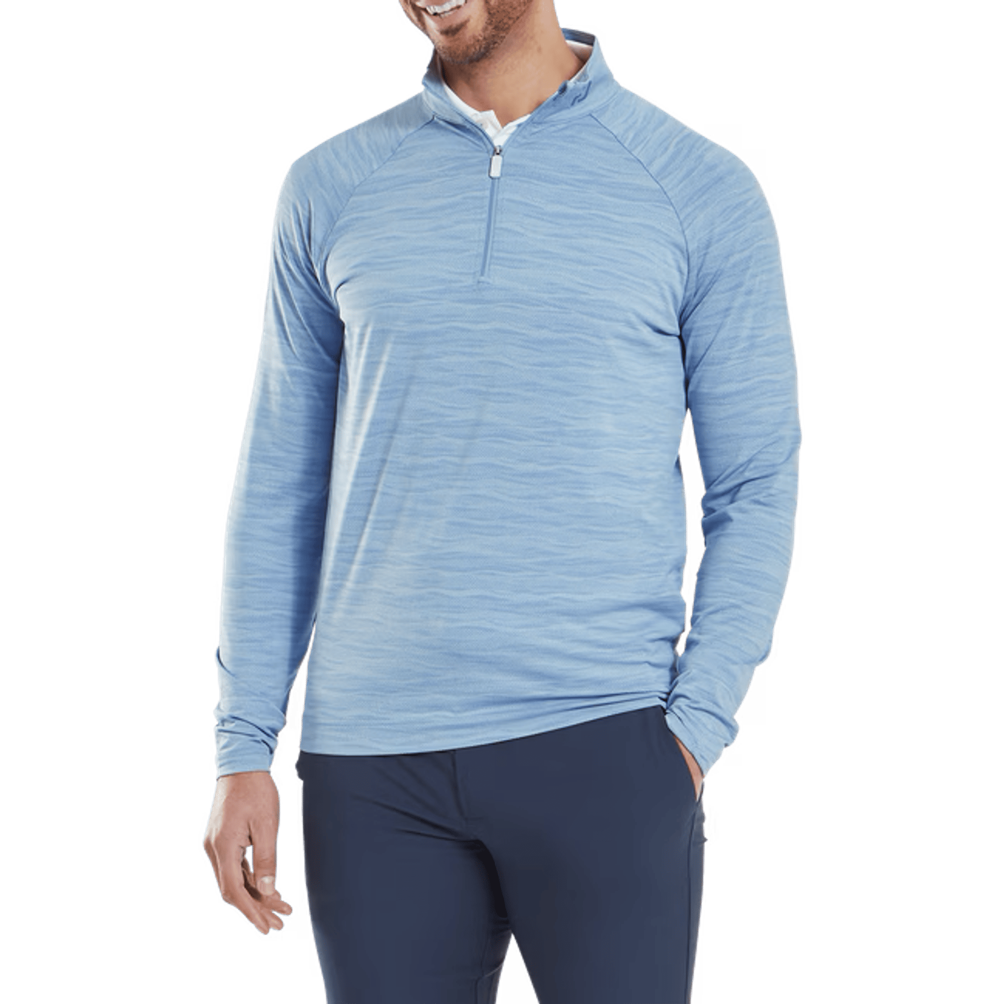 Footjoy Wave Jacquard Chill-Out Midlayer Herren