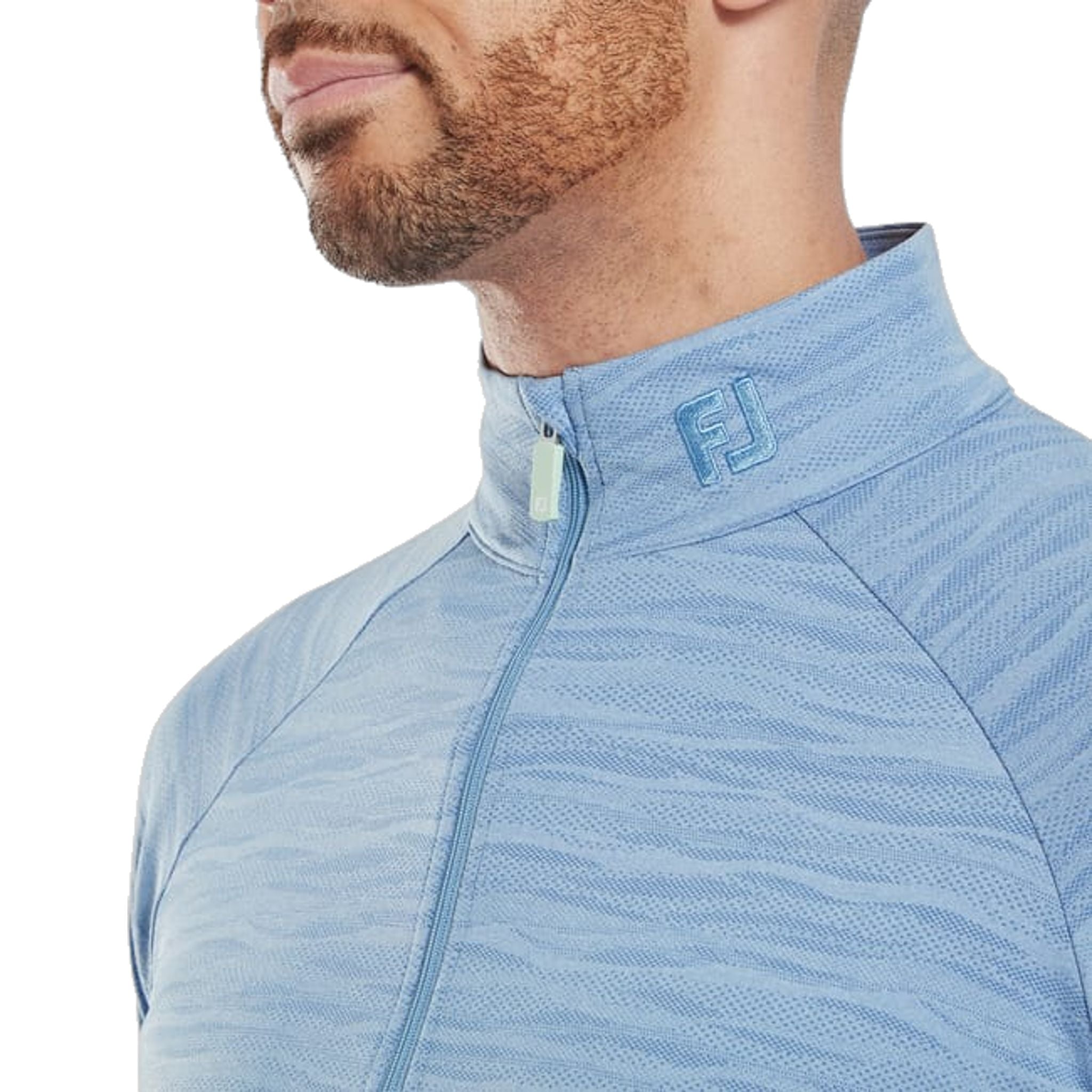 Footjoy Wave Jacquard Chill-Out Midlayer Herren