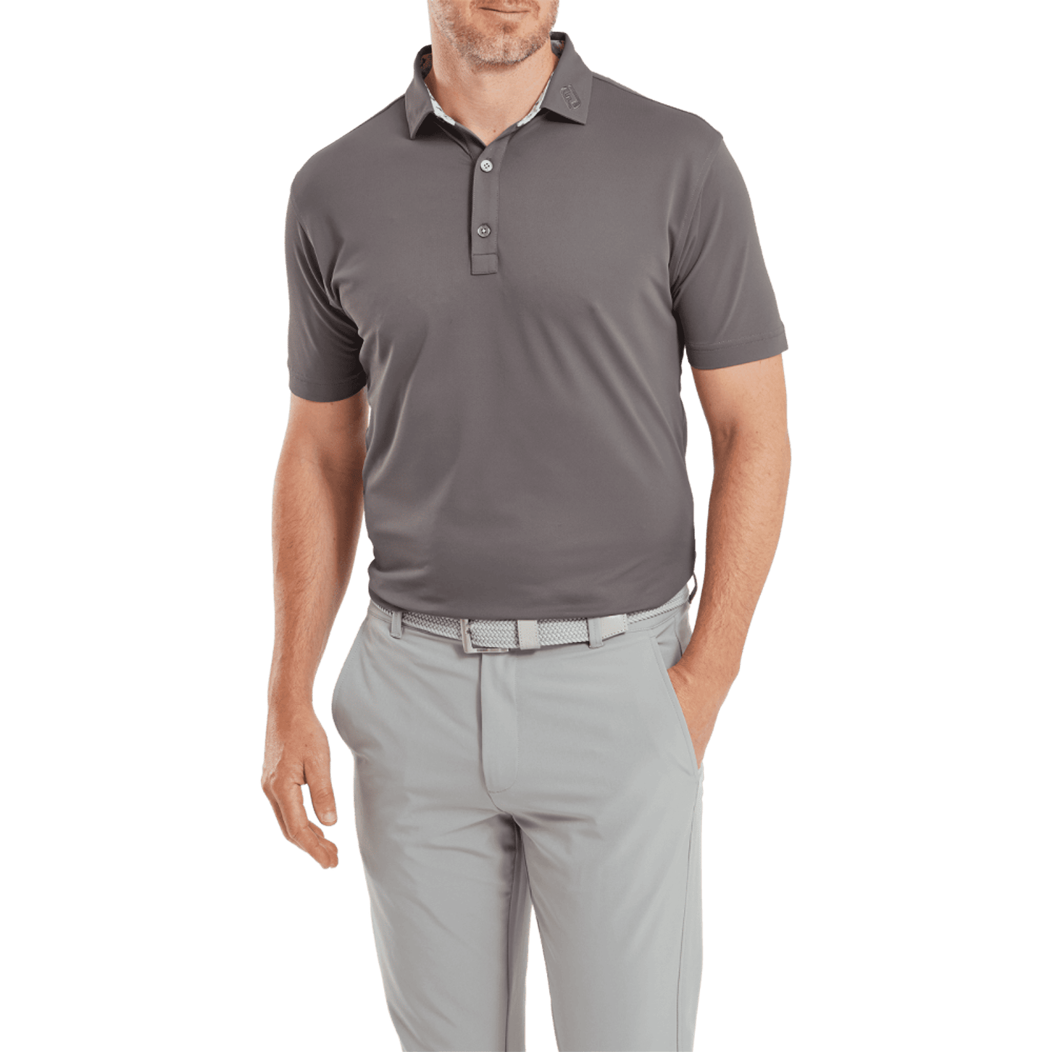 Footjoy Primrose Trim Pique Polo Herren