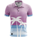 Golf Rowdies Retro Palm Trees Polo Pánske