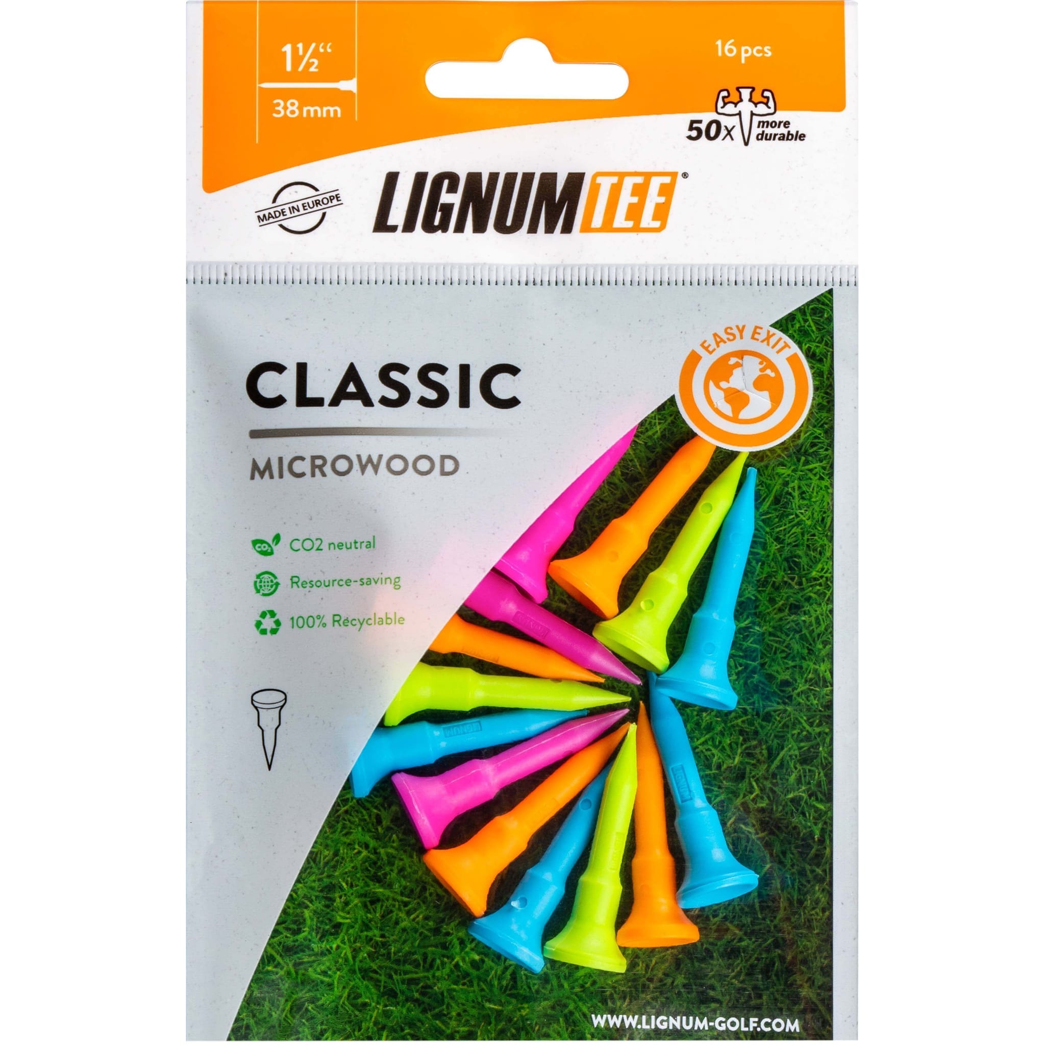 Lignum Classic Tee 38mm