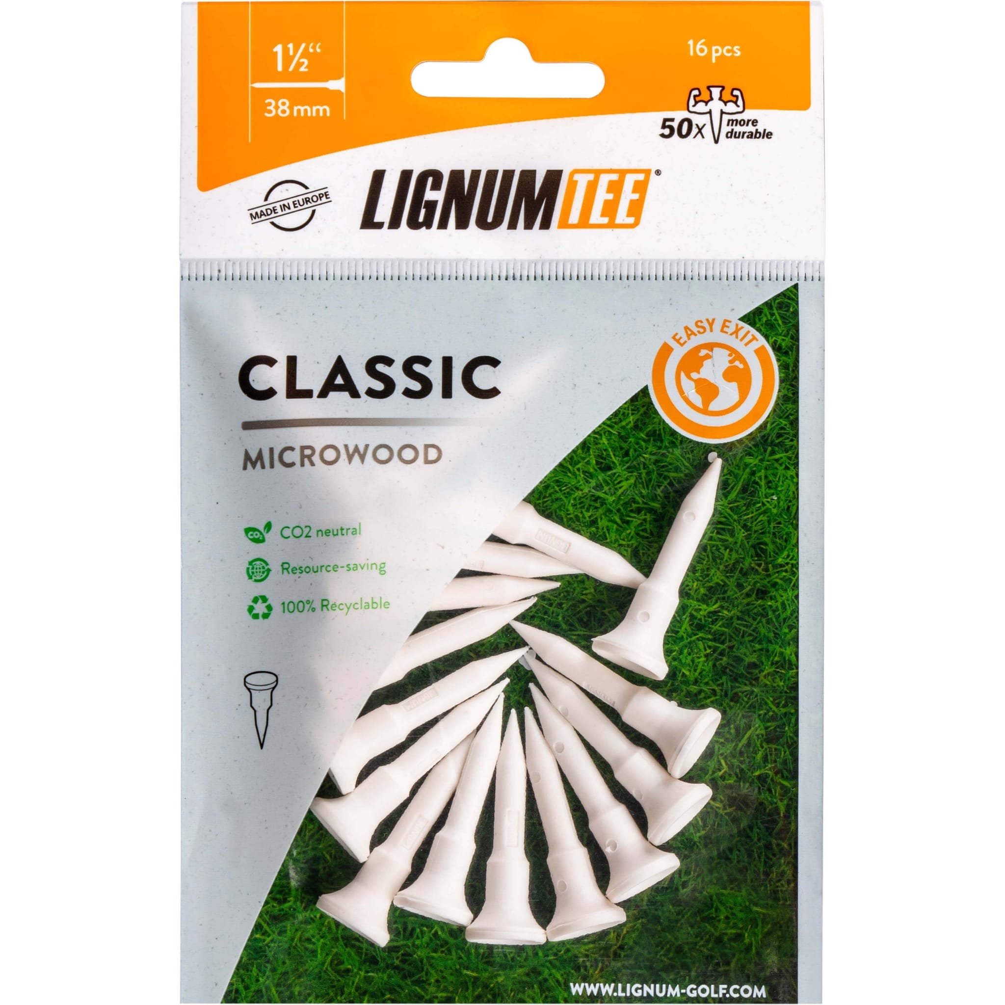 Lignum Classic Tee 38mm