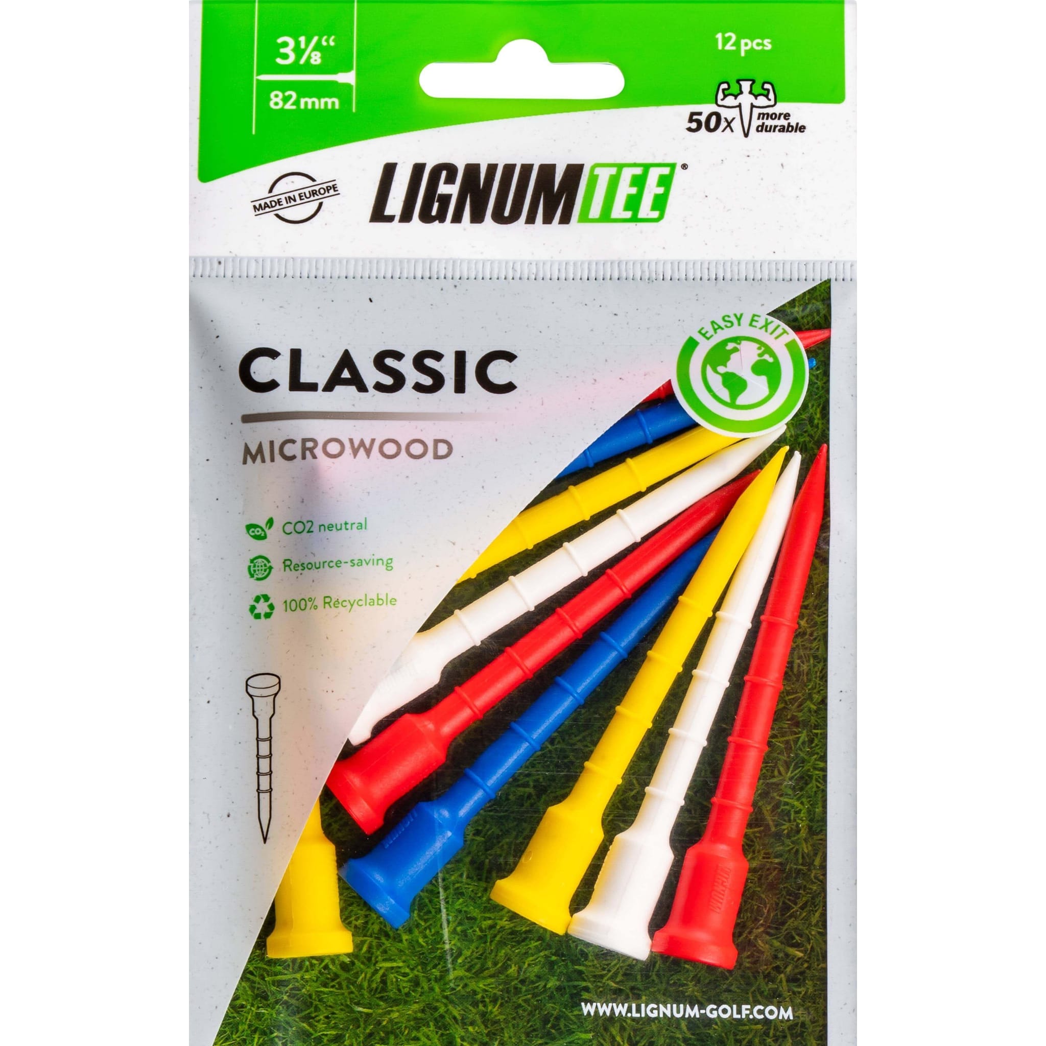 Lignum Classic Tee 82mm