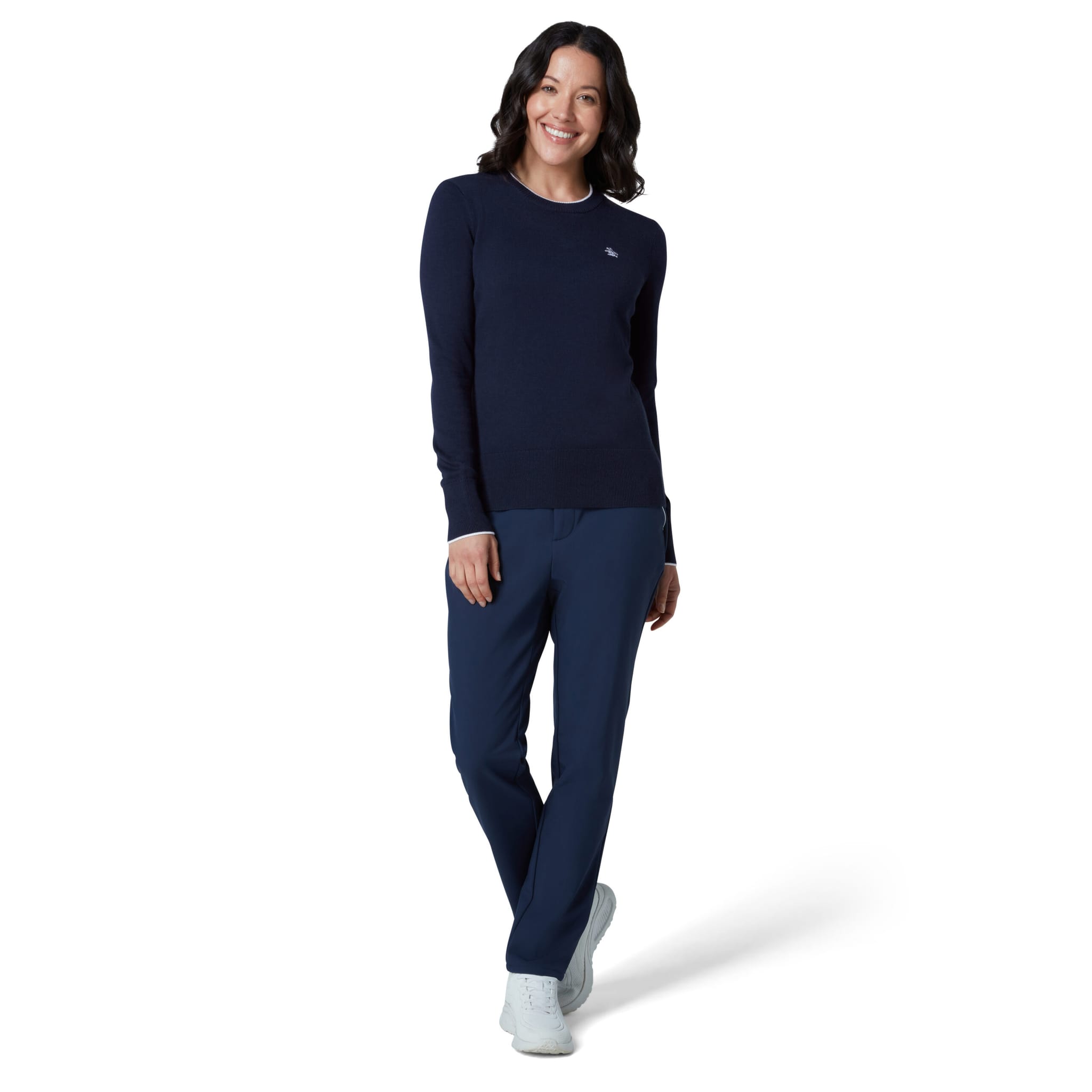 Original Penguin Solid Pullover Damen