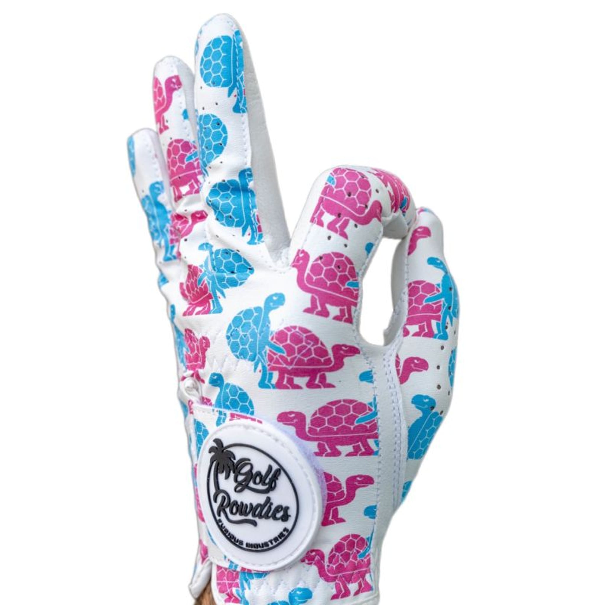 Golf Rowdies Love Turtles Handschuh Herren