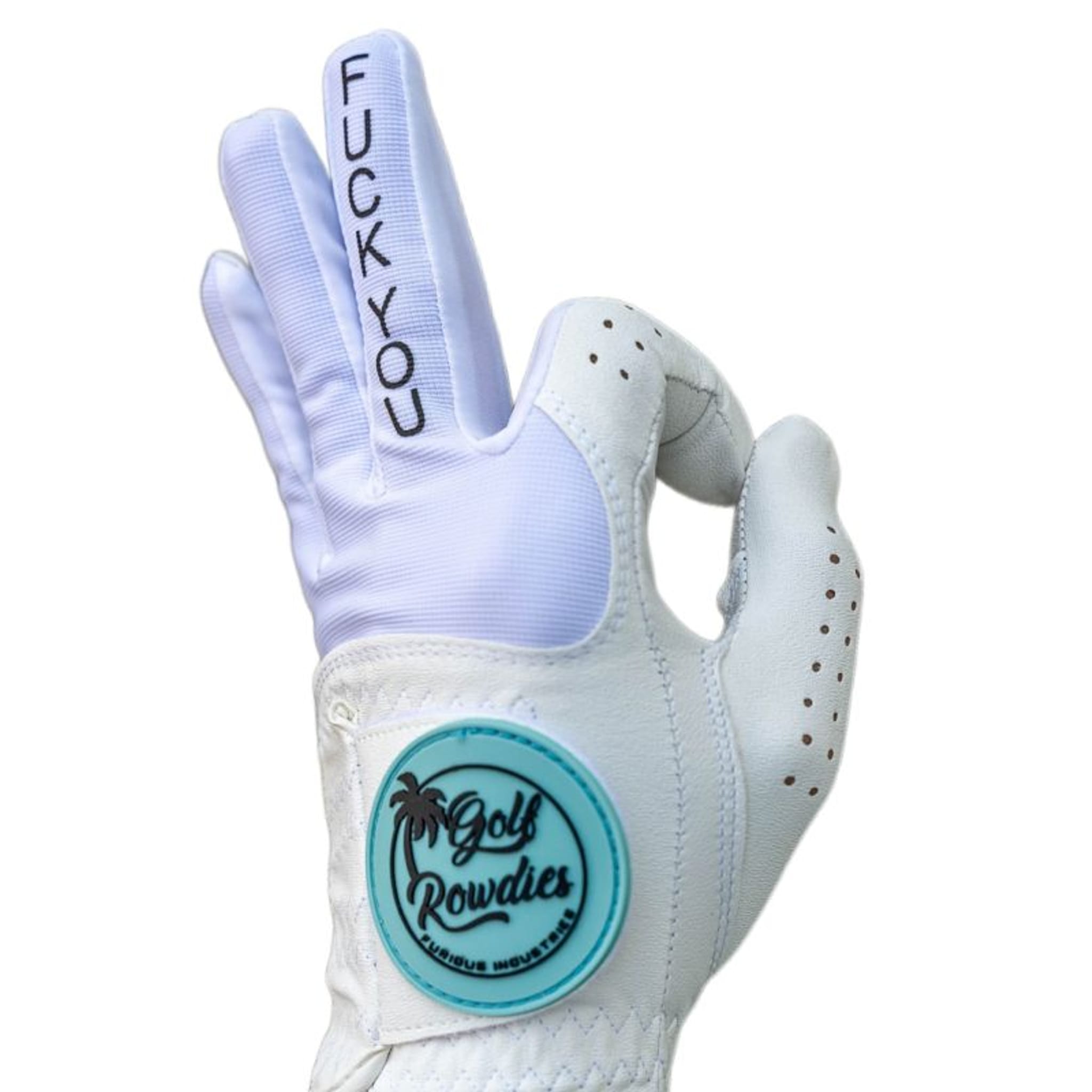 Golf Rowdies Fuck You - Finger Handschuh Herren