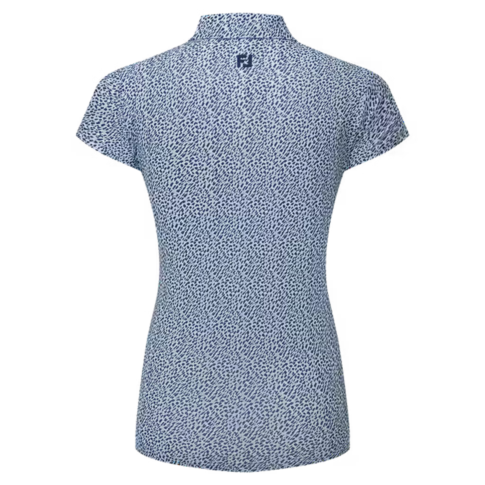 Footjoy Animal Print Cap Sleeve Lisle Polo