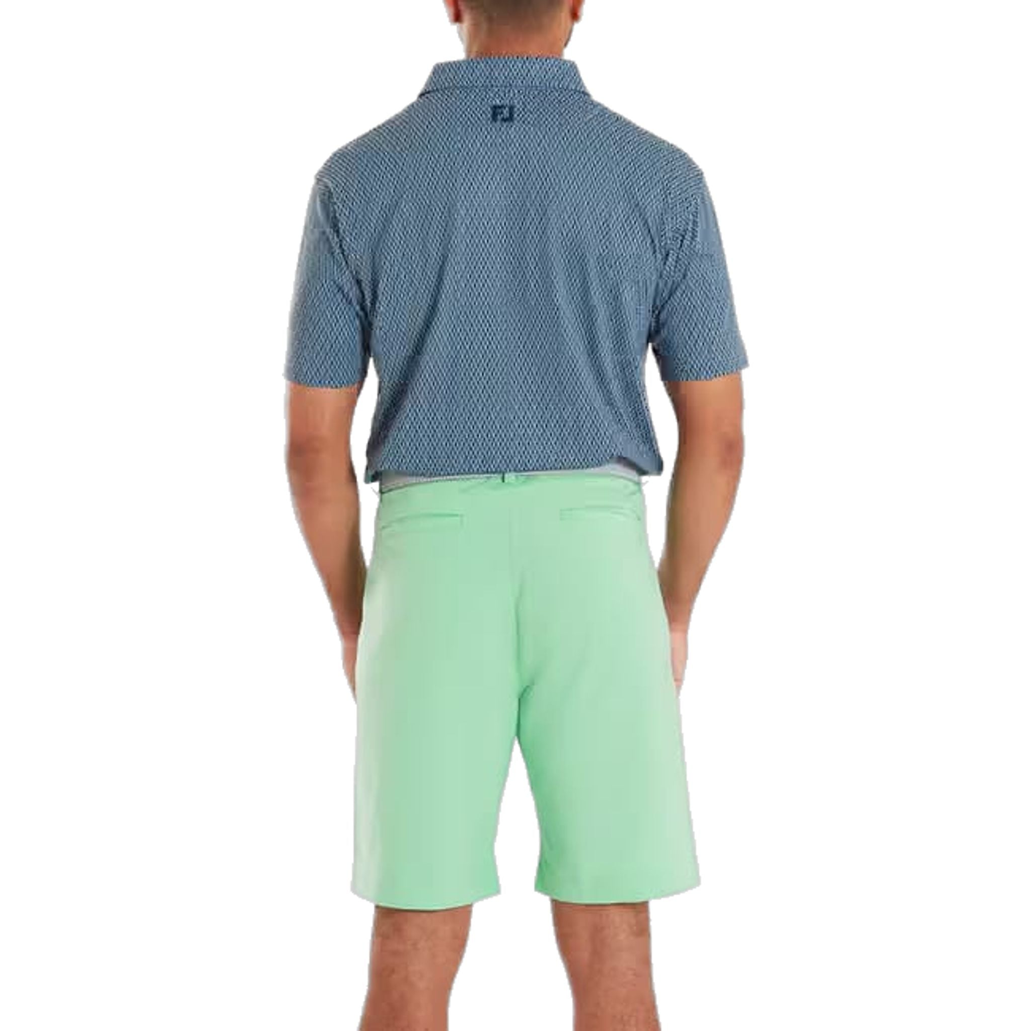 Footjoy Modernist Geo Pique Polo Herren