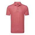 Footjoy Floral Sketch Print Lisle Polo pánske