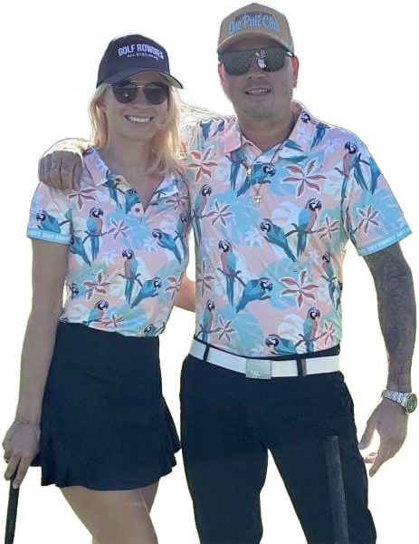 Golf Rowdies Parrot Polo