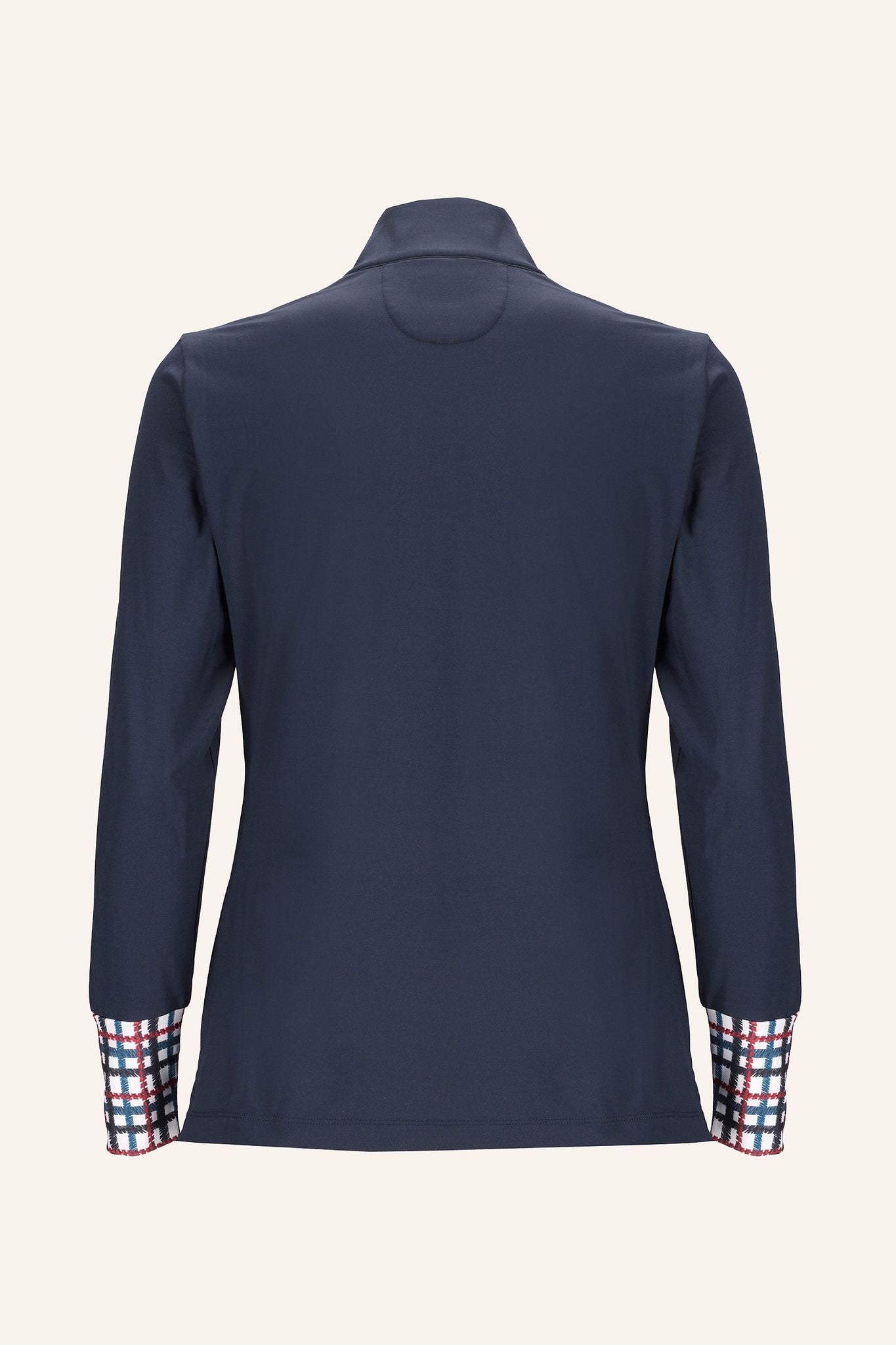 Jack Nicklaus Plaid Accent Poloshirt Damen