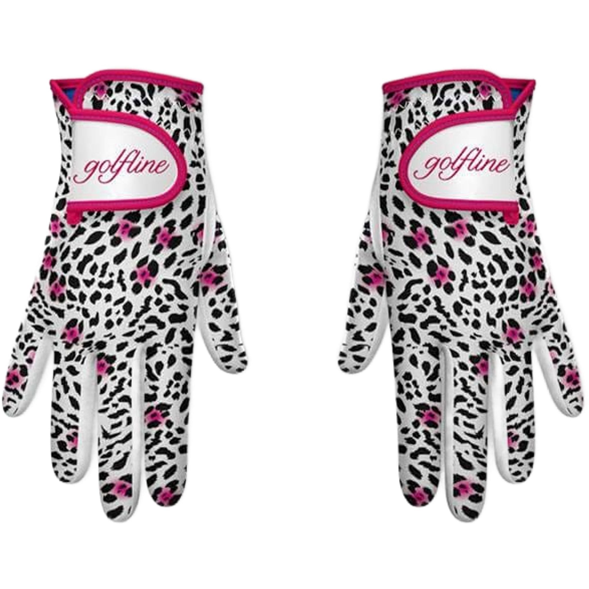Golfline W Golfhandschuh Pink Leopard Damen LH S Damen