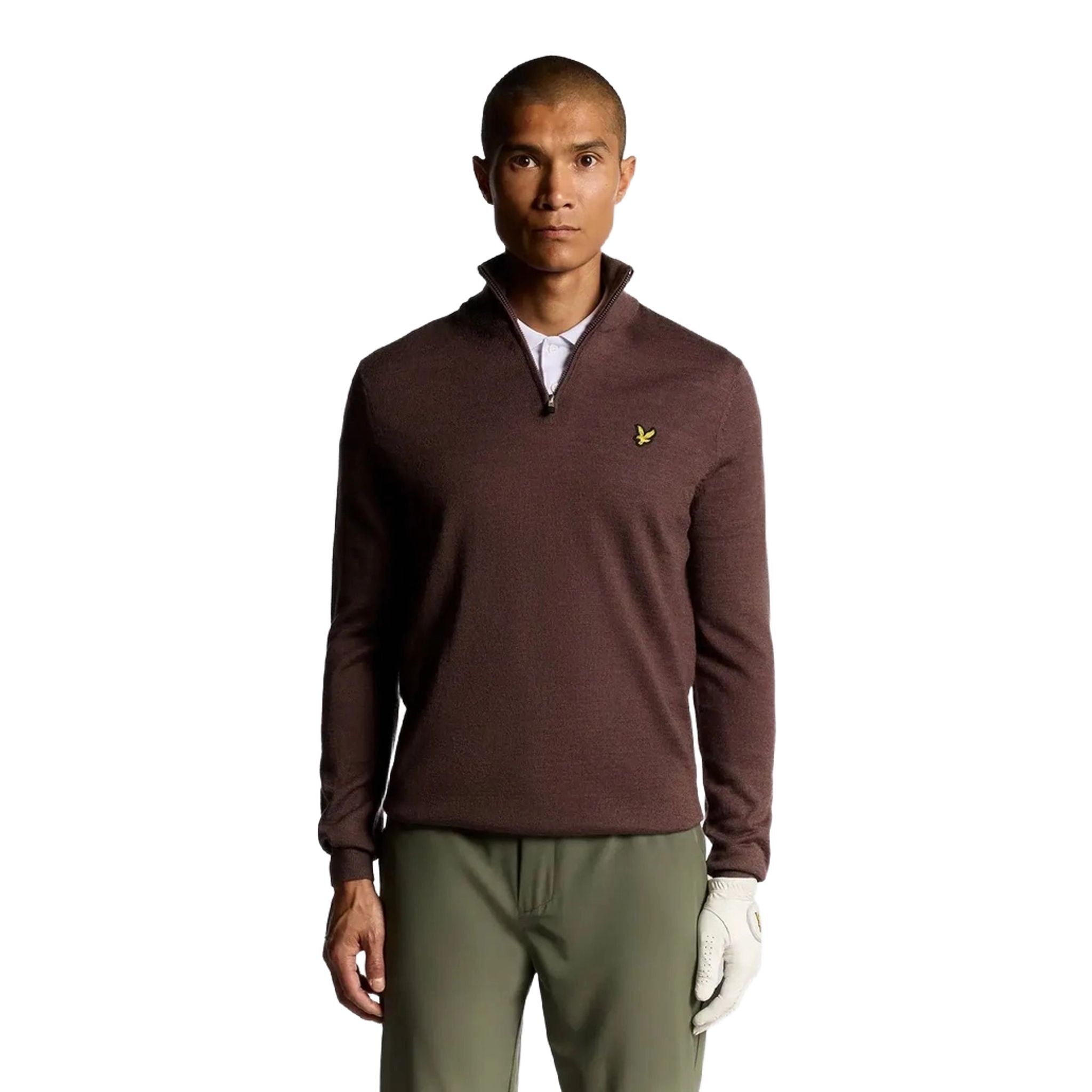 Pánsky pulóver Lyle & Scott so 1/4 zipsom