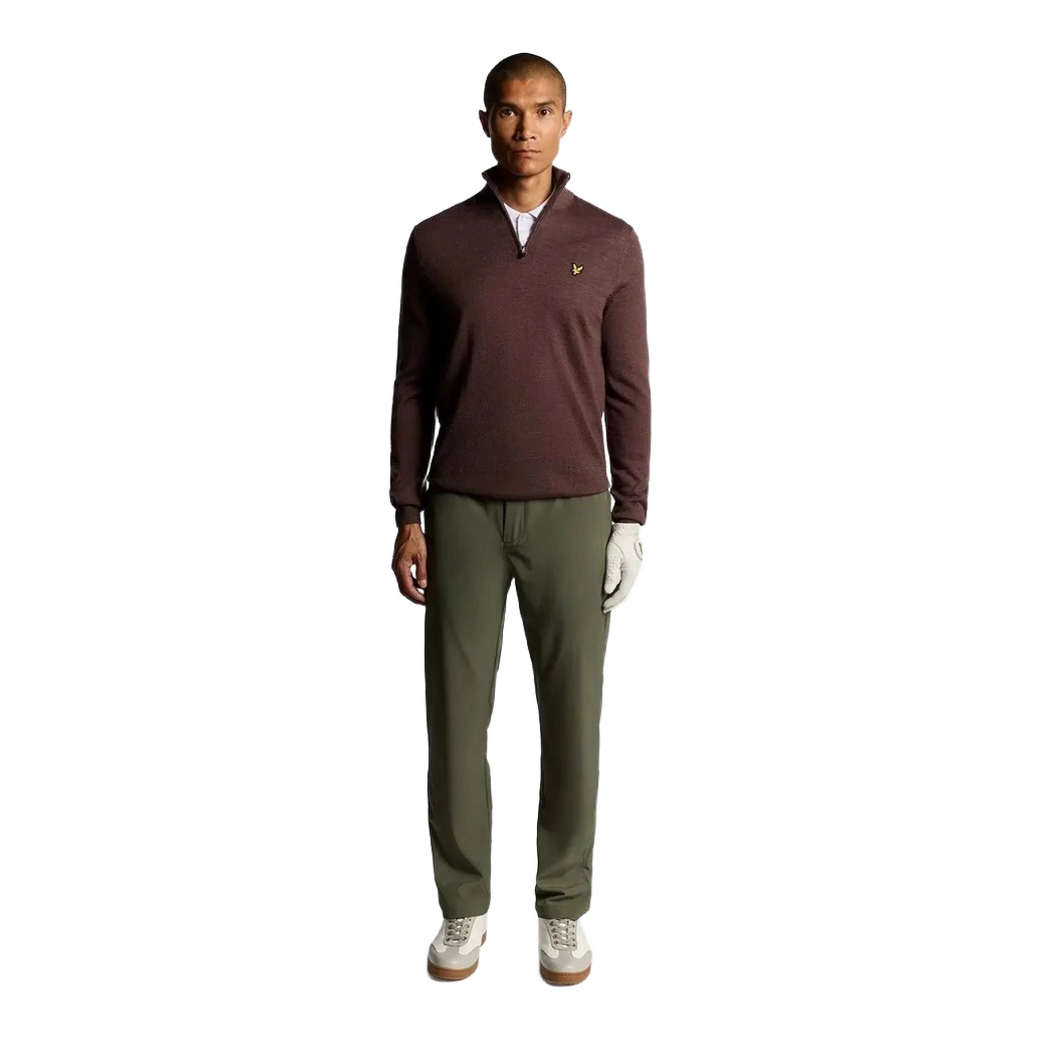 Pánsky pulóver Lyle & Scott so 1/4 zipsom