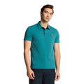 Pánska polokošela Lyle & Scott Contrast Placket