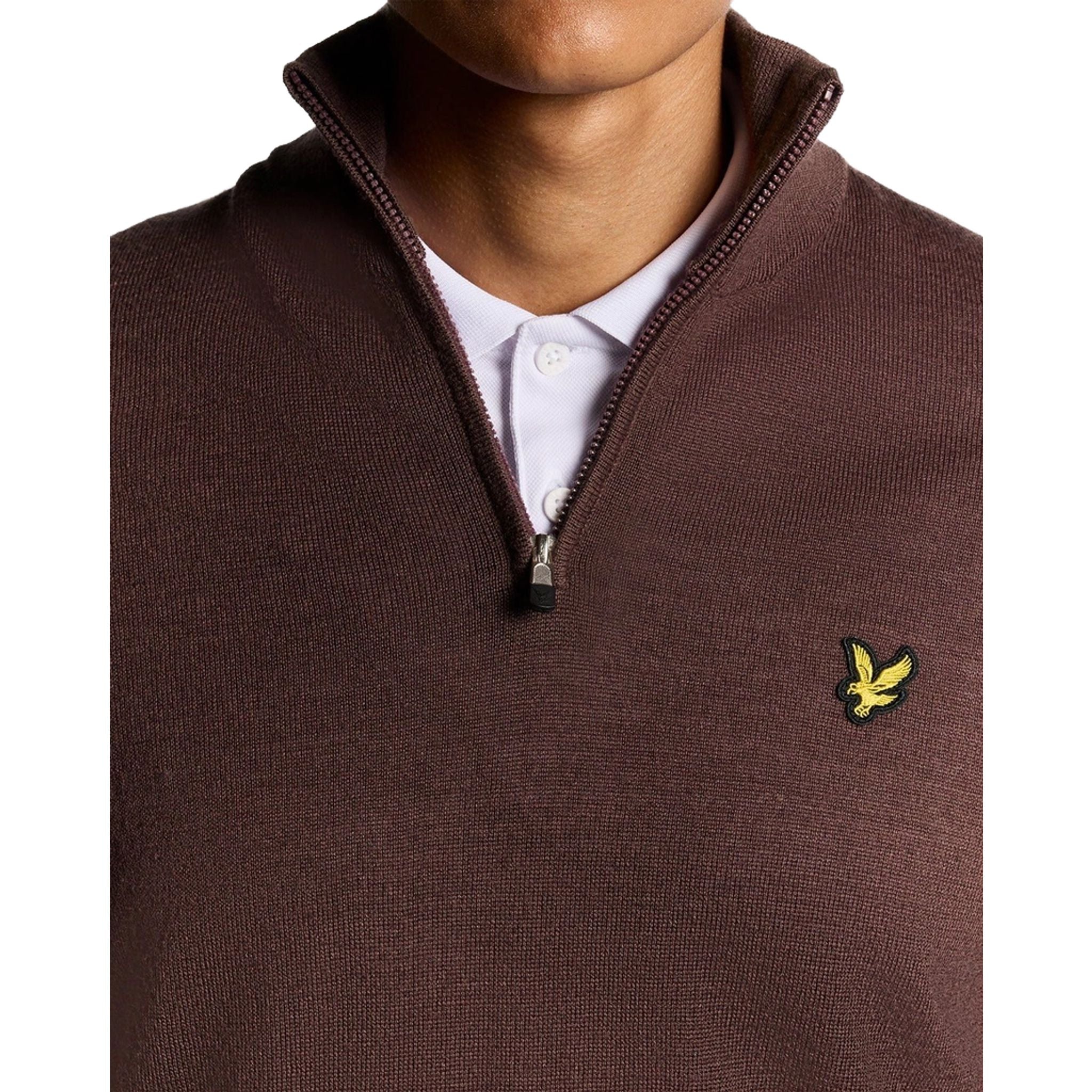 Pánsky pulóver Lyle & Scott so 1/4 zipsom