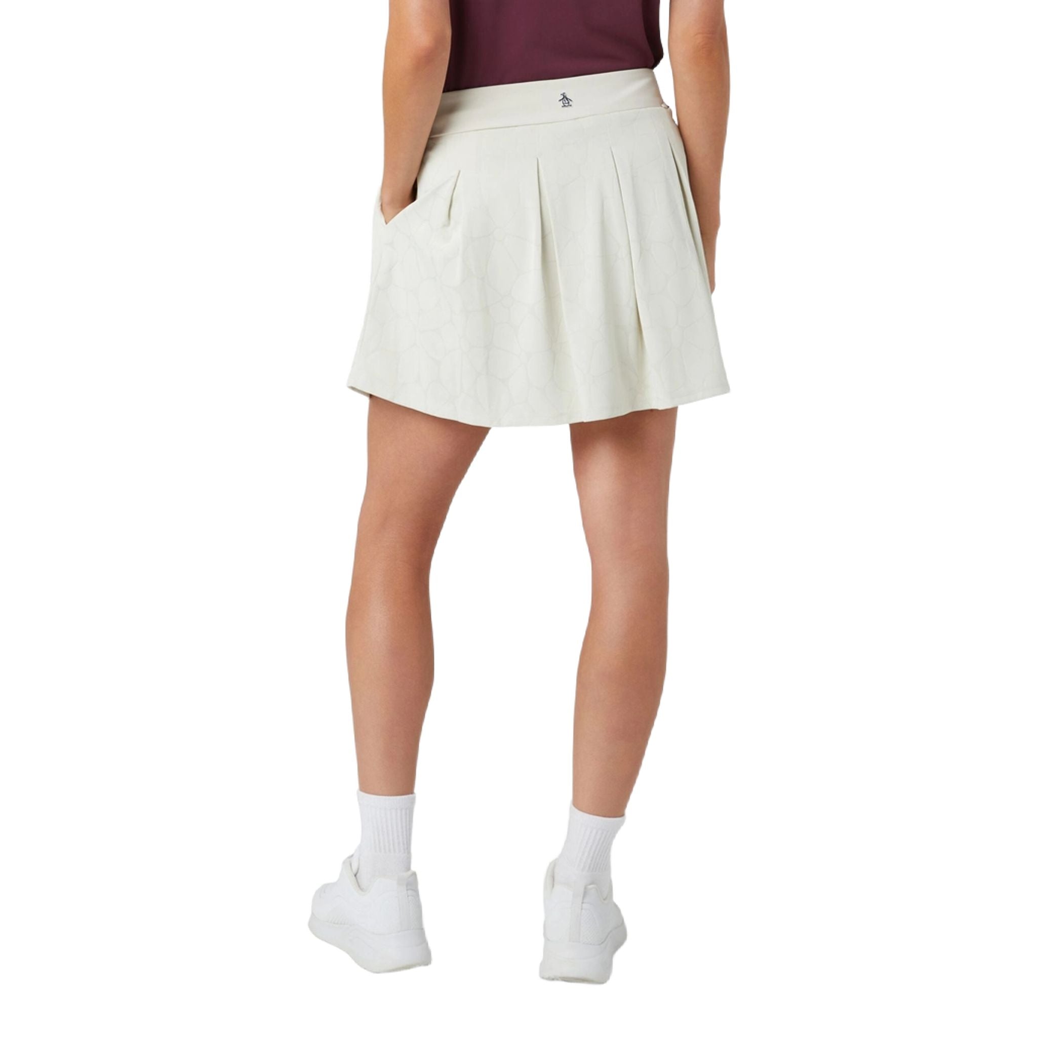 Original Penguin Laser Cut Floral Skort Damen