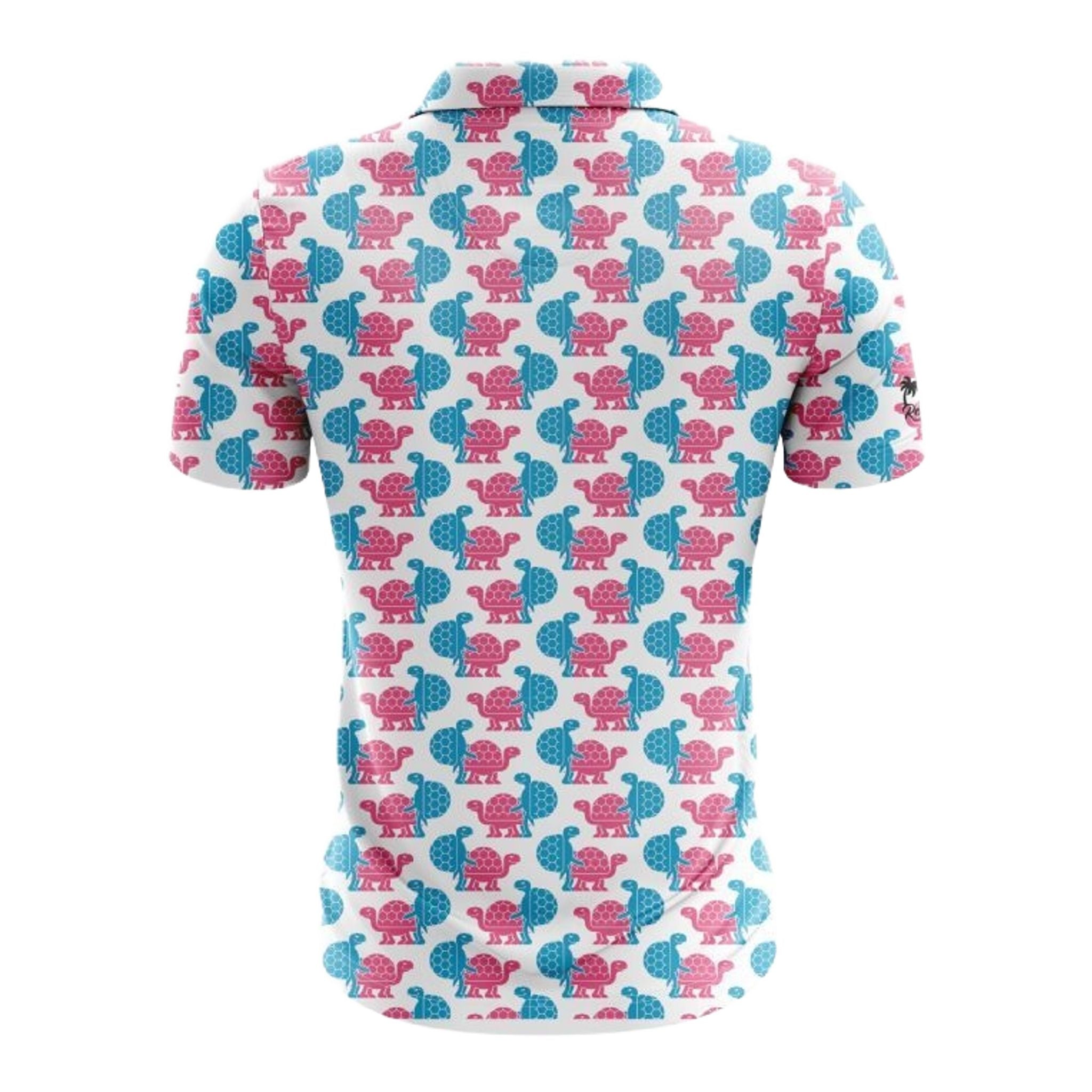 Golf Rowdies Love Turtles Polo Herren