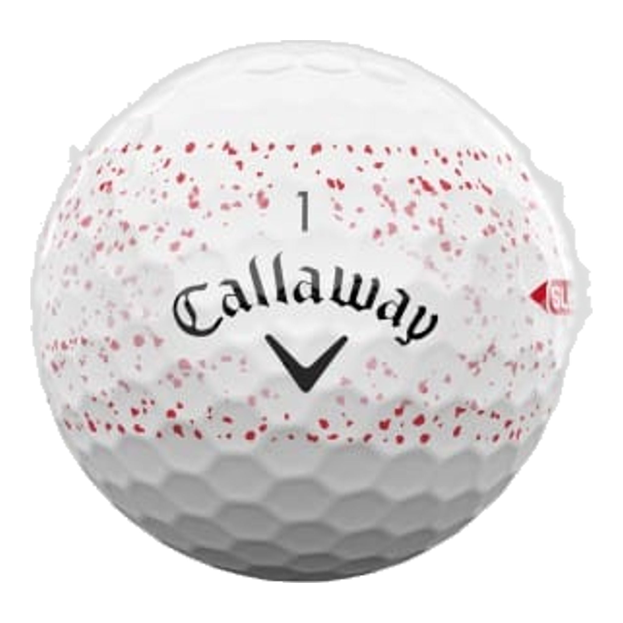 Golfové loptičky Callaway Supersoft 25 Splatter