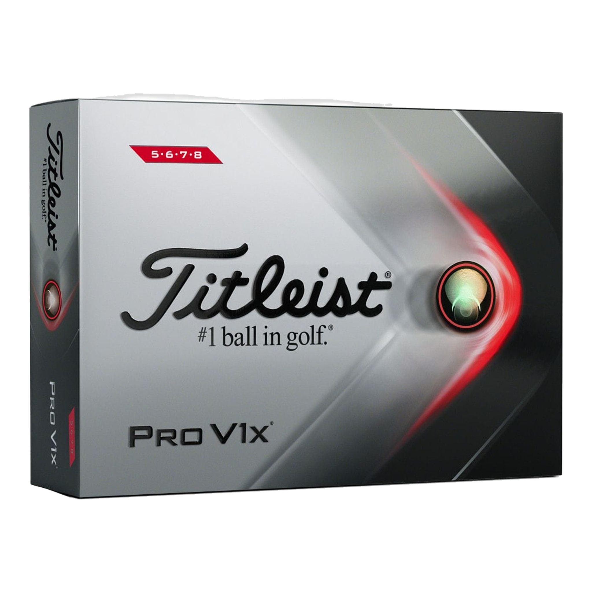 Titleist Pro V1x High Numbers (2022) Golfbälle