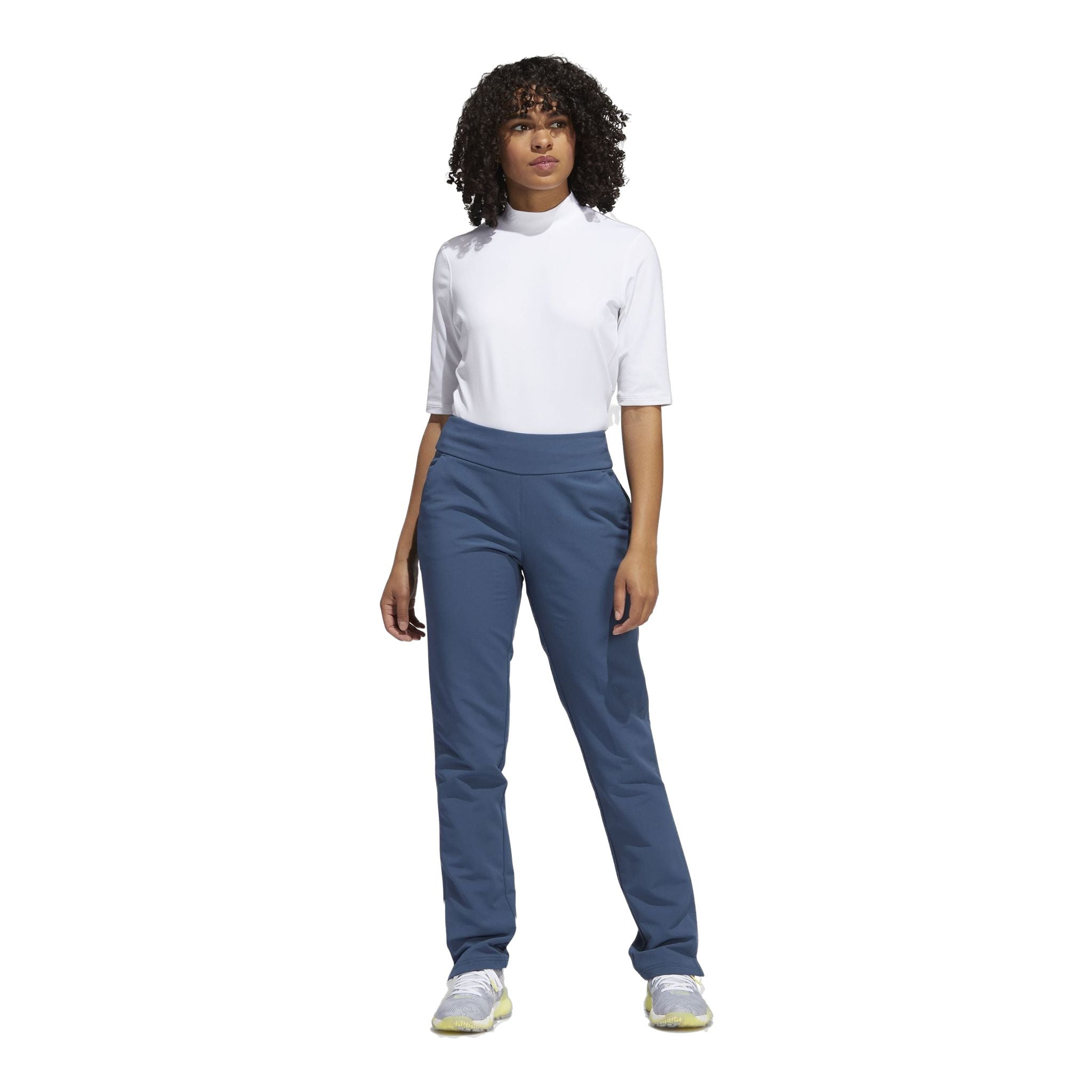 Dámske golfové nohavice Adidas Winter Weight Pull On Full Length