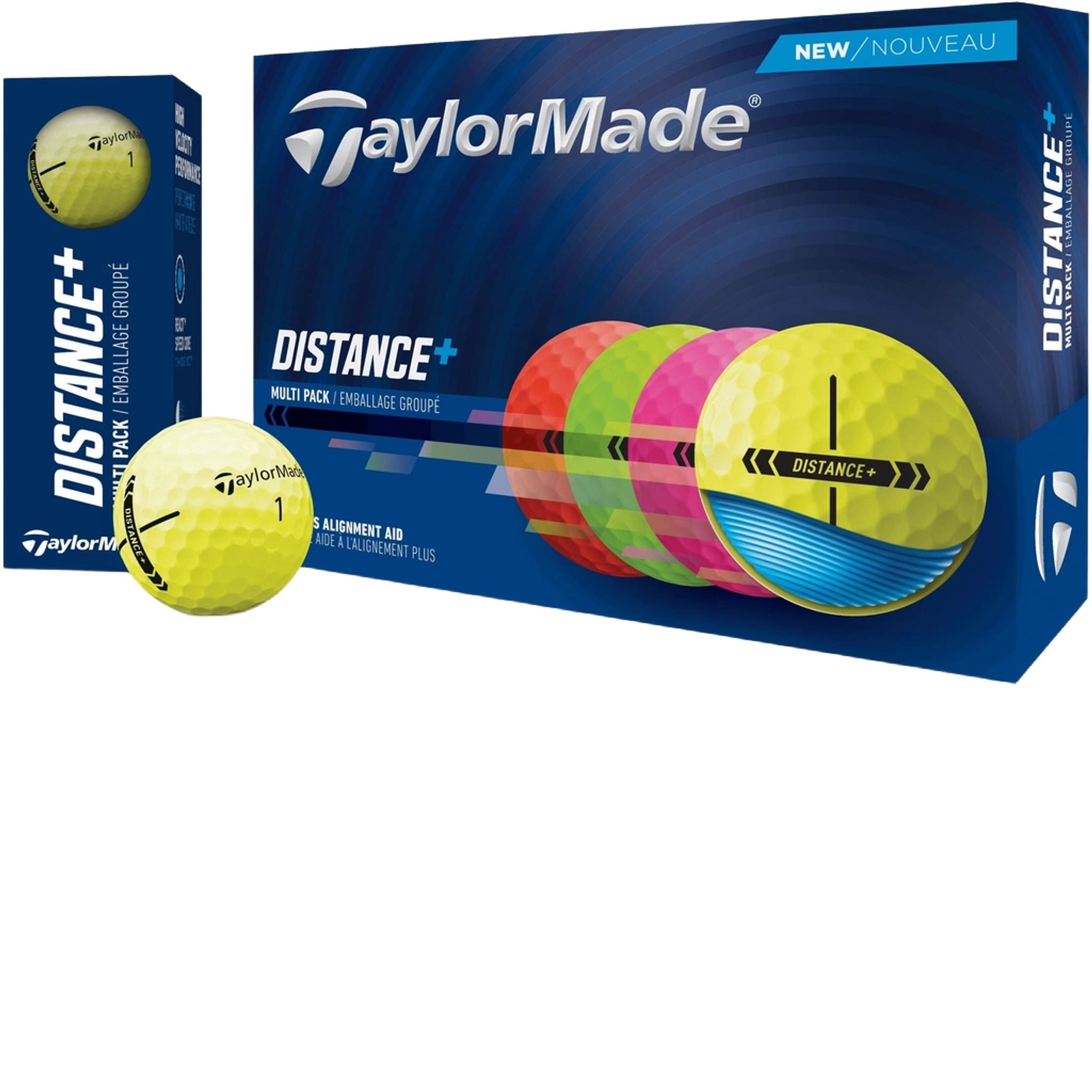 Golfové loptičky TaylorMade Distance+ pre mužov