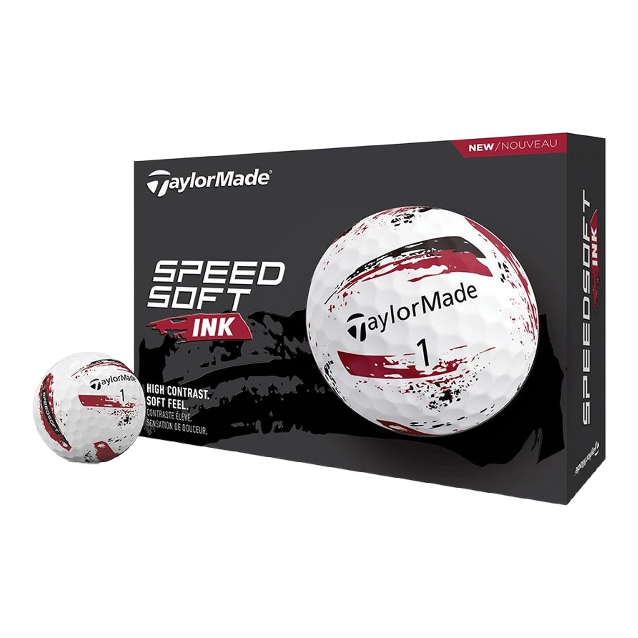 TaylorMade Speed ​​​​Soft Golfové loptičky