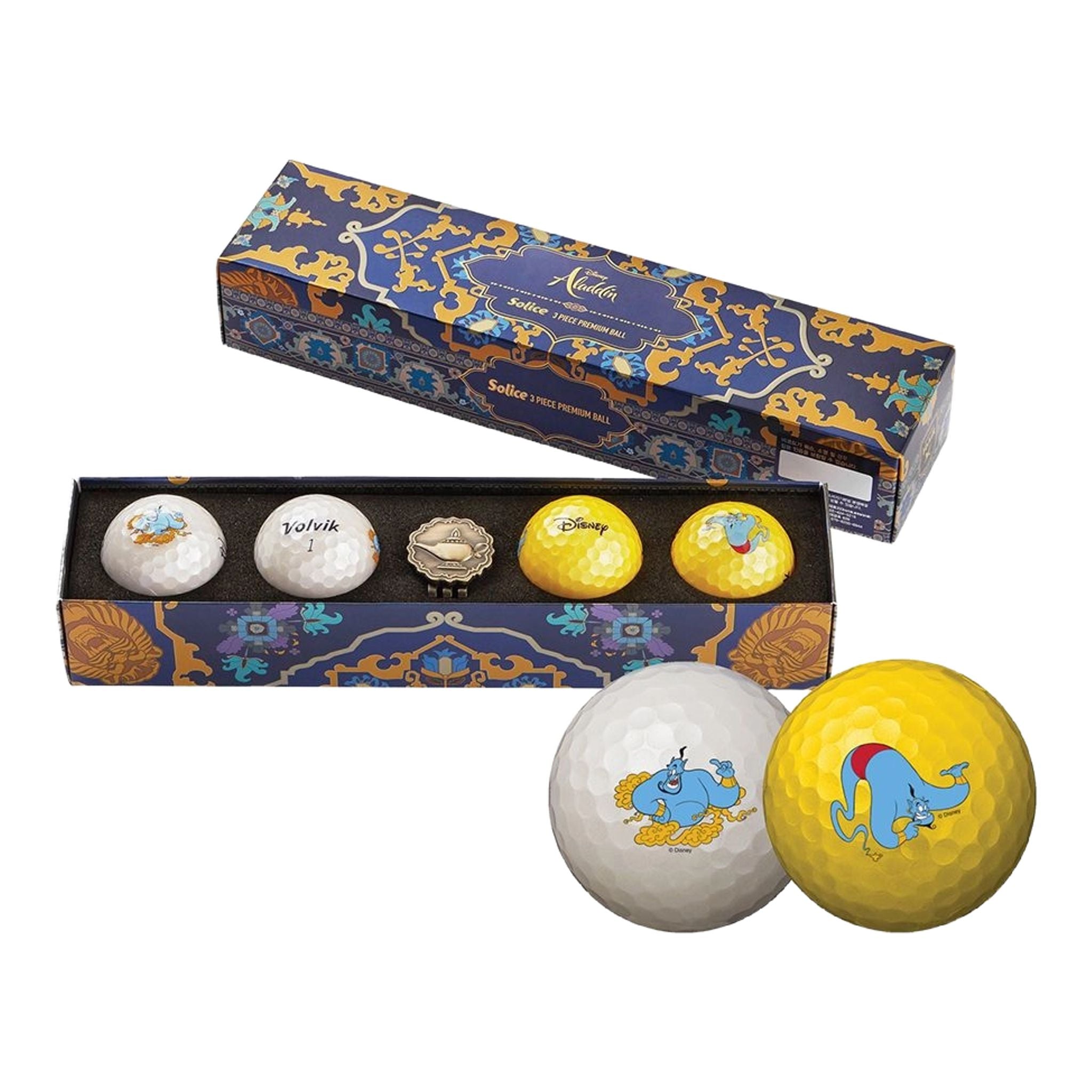 Volvik Solice Disney Aladdin Golfbälle